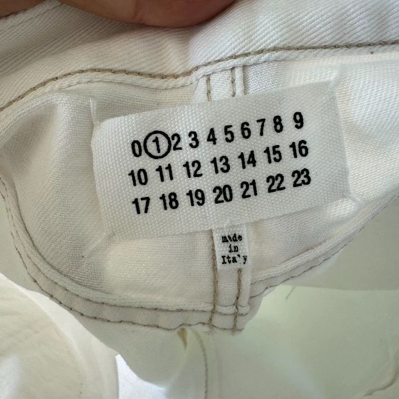 Maison Margiela Maison Margiela White destroys jeans 2501-Nextarrow Size US 38 / EU 54 - 3 Thumbnail