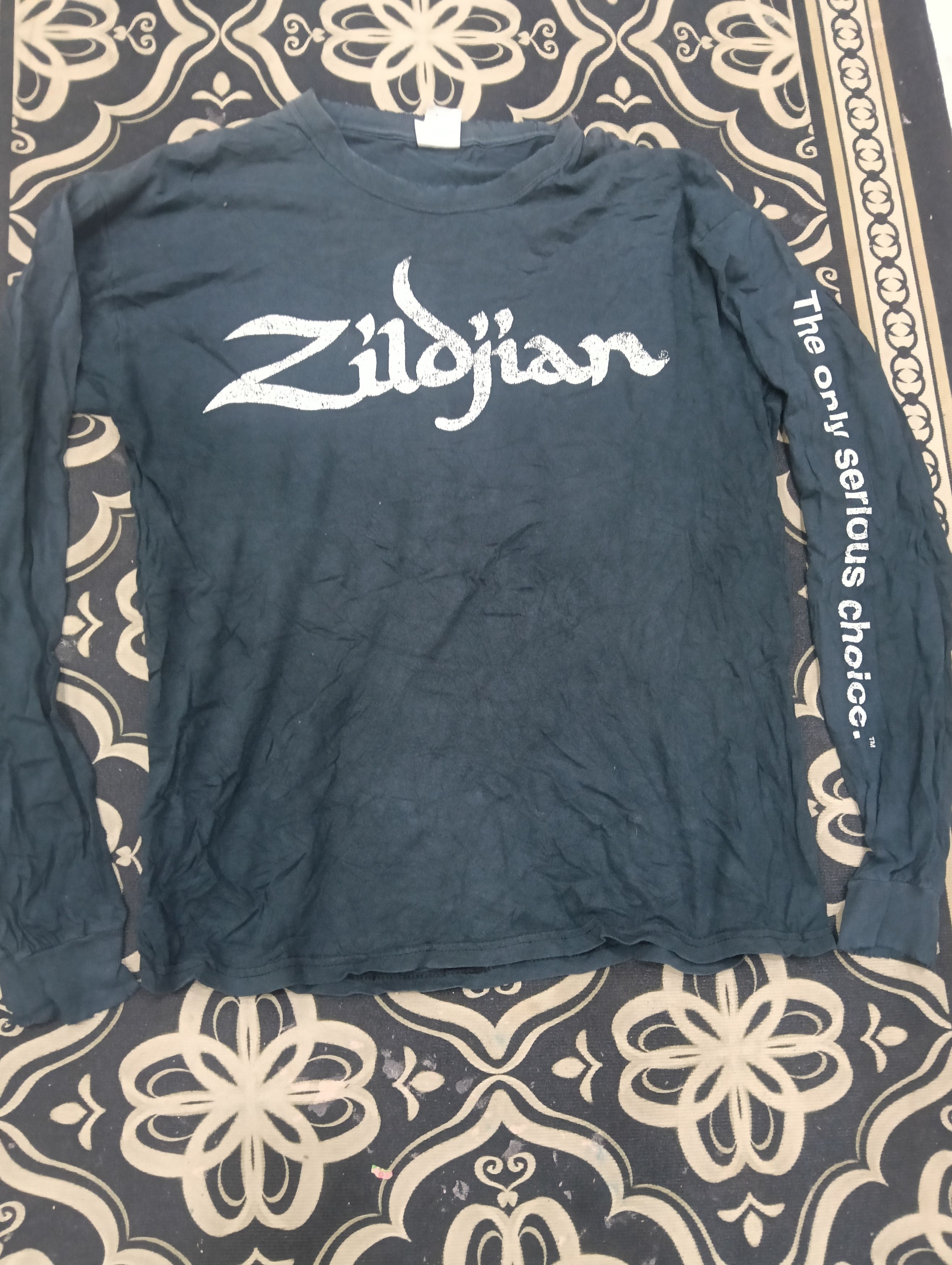 Band Tees Thrashed Y2K Zildjian Size US XL / EU 56 / 4 - 2 Thumbnail