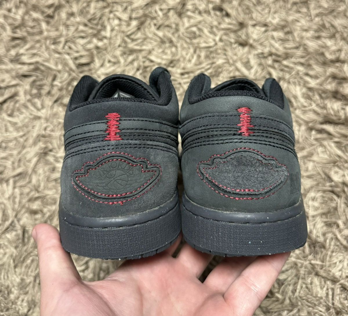 Jordan Brand Nike Air Jordan dark smoke grey craft dunk low 10.5 US Size US 10.5 / EU 43-44 - 6 Thumbnail