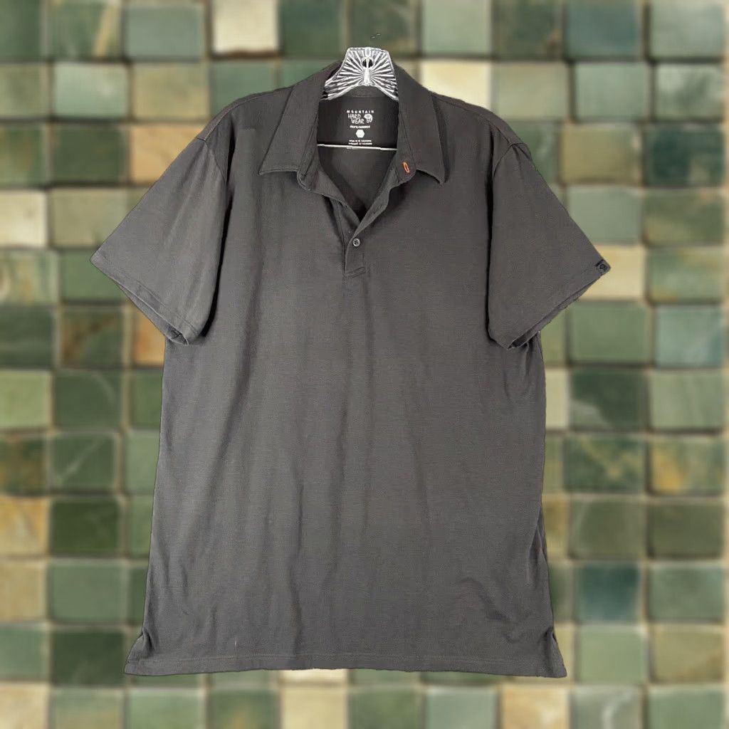 Mountain Hardwear VINTAGE? No. Mountain Hardwear Polo Shirt M Gray Men Regular Size M Gray - Mountain Hardwear Polo Shirt - Men - Size M - Gray - Polo - MHW Size US M / EU 48-50 / 2 - 1 Thumbnail