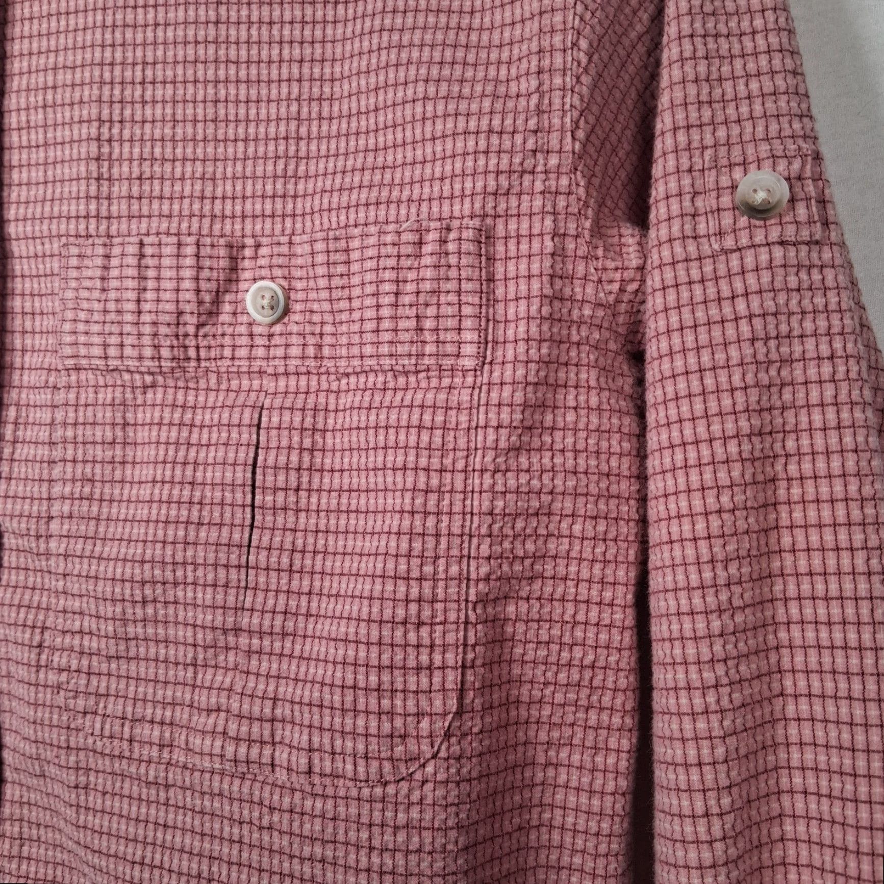 Vintage VINTAGE LL BEAN Traveler Shirt Women XS Pink Plaid Button Collared Long Sleeve Stretch Shirts Regular Womens XS Pink Plaid Shirt Travel Comfort Size XS / US 0-2 / IT 36-38 - 7 Thumbnail