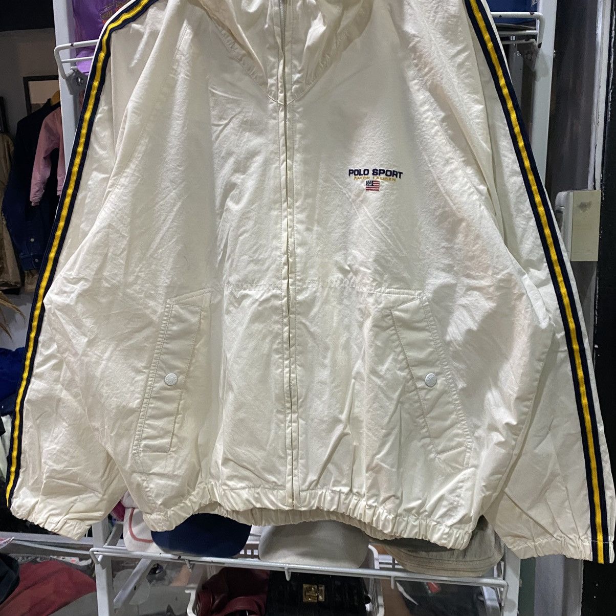 Polo Ralph Lauren Polo Sport Ralph Lauren Windbreaker Jacket Hood Size US L / EU 52-54 / 3 - 7 Thumbnail
