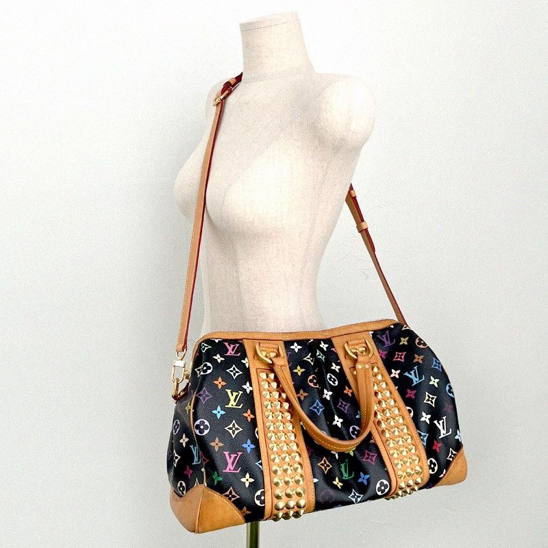 Louis Vuitton Murakami Multi-Tote Bag Stud Cross Bag
