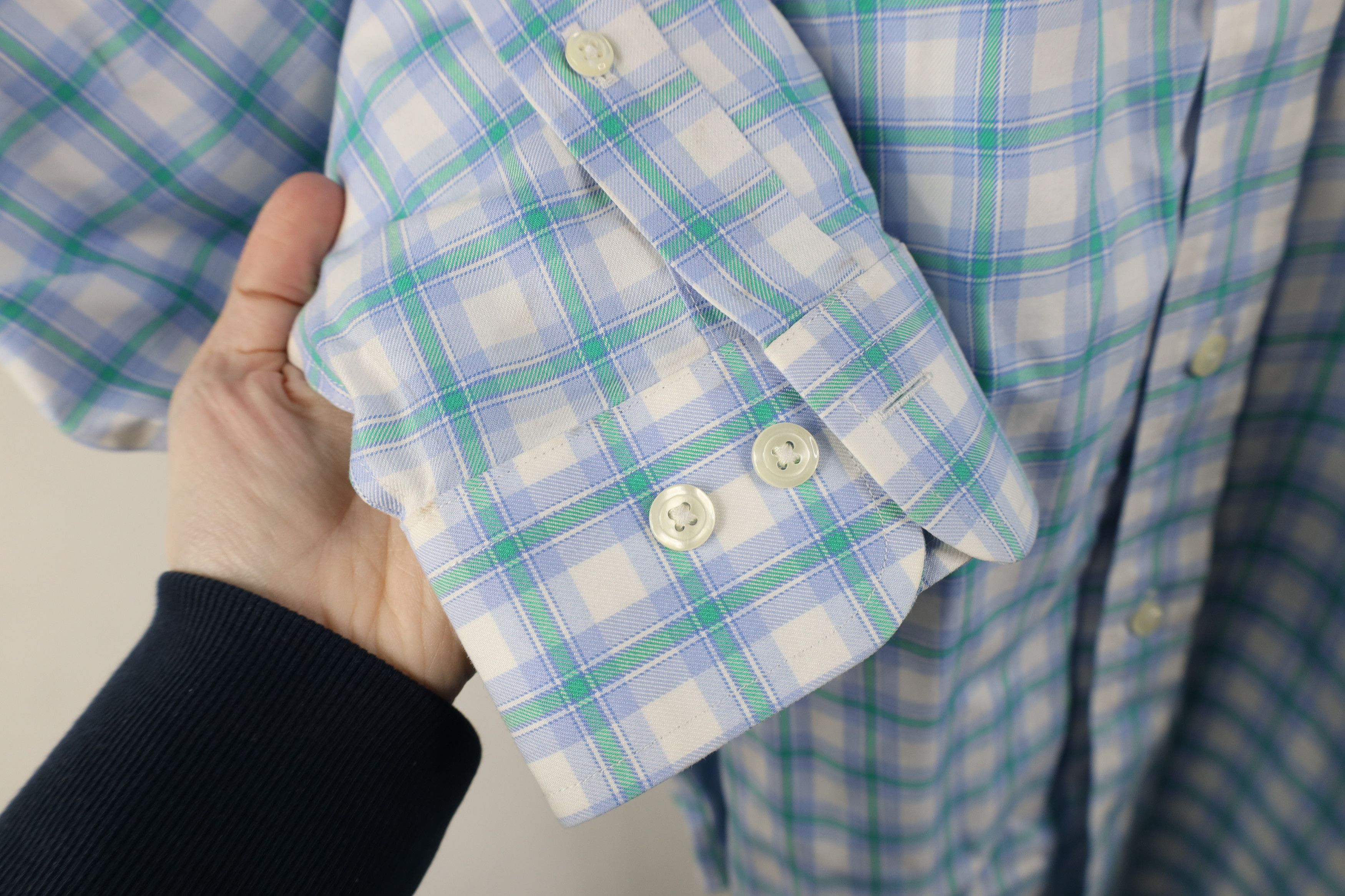 Brooks Brothers Vintage Brooks Brothers Cotton Button Down Shirt Plaid Size US XL / EU 56 / 4 - 7 Thumbnail