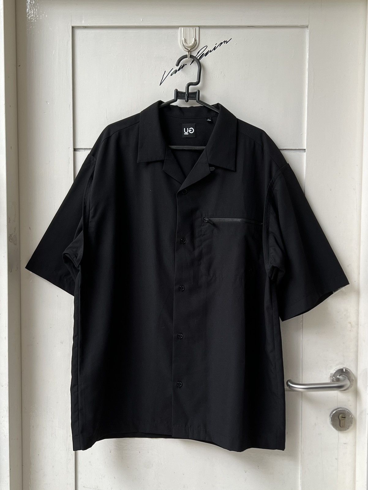 GU × Undercover GU Black Boxy Shirt Size US L / EU 52-54 / 3 - 1 Thumbnail