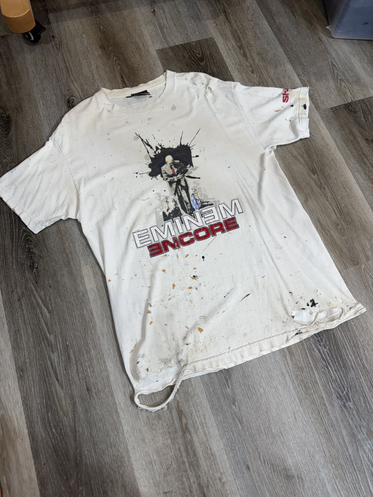 Eminem CURATED DISTRESSED VINTAGE + unreal rare + Size US M / EU 48-50 / 2 - 3 Thumbnail