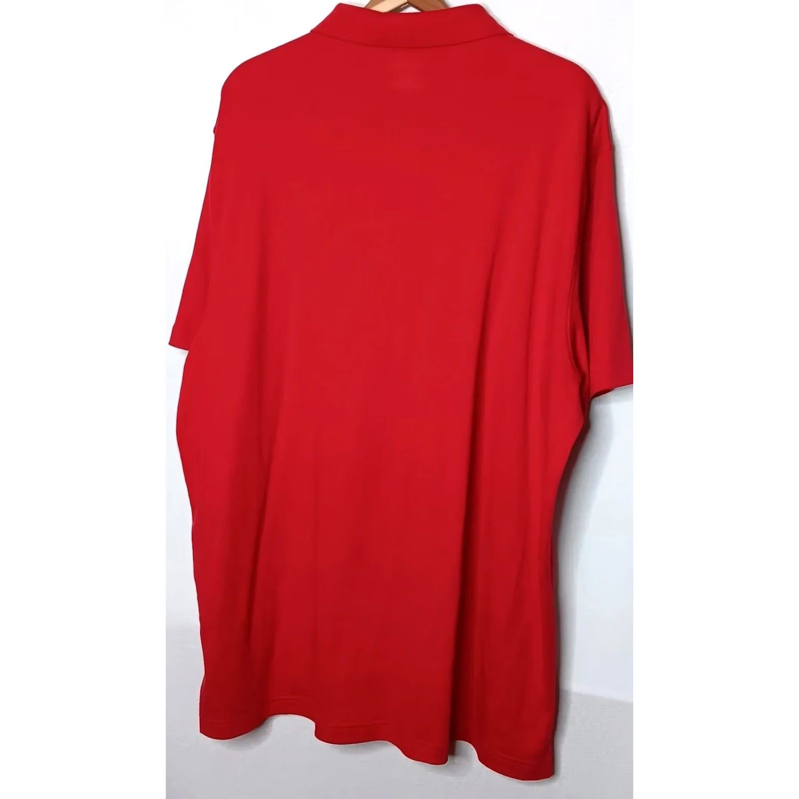 Izod IZOD Windward Polo Shirt Mens XXL Red Cotton Knit Golf Preppy Classic 90s Golfing Casual Short Sleeve Shirt Mens XL? Size US XXL / EU 58 / 5 - 4 Thumbnail