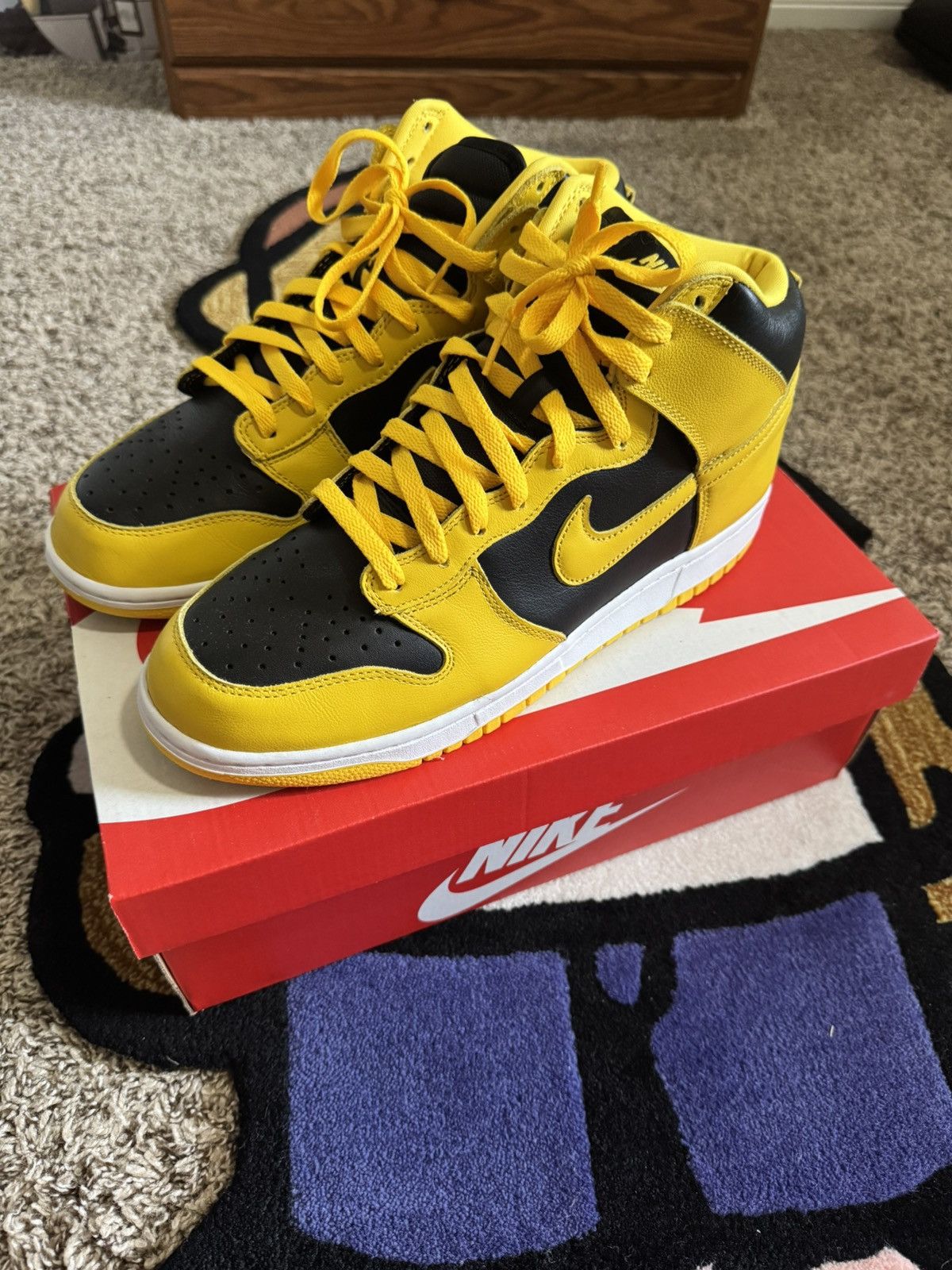 Nike Nike Dunk High Iowa Size US 11 / EU 44 - 2 Thumbnail