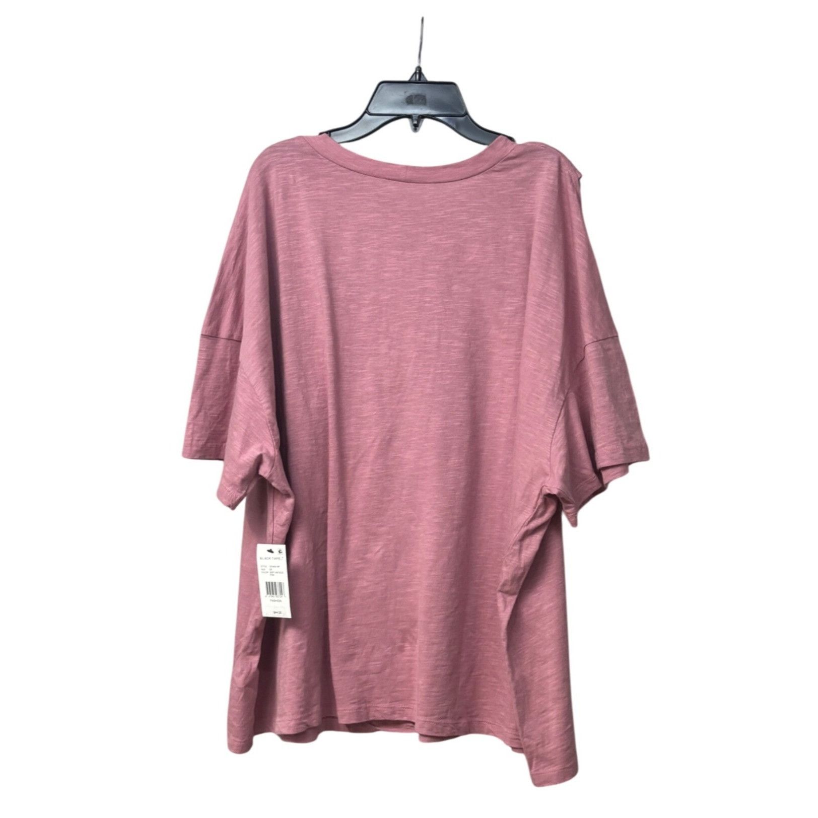 Other Black Tape Trendy Plus Size Cutout T-Shirt Antique Pink, Sz. Size ONE SIZE - 4 Thumbnail