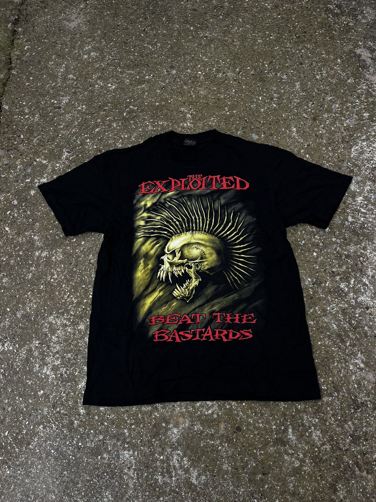 Band Tees × Vintage The Exploited Beat The Bastards vintage t-shirt Size US L / EU 52-54 / 3 - 1 Thumbnail