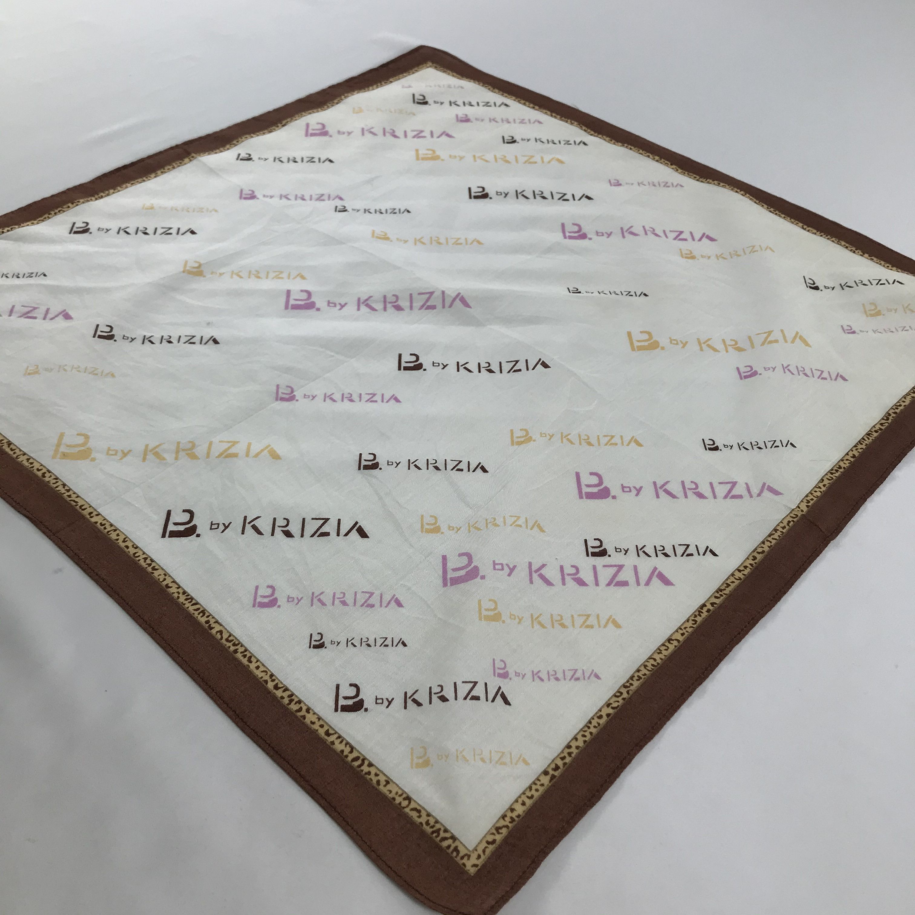 Krizia Uomo × Vintage Krizia Uomo Bandana / Handkerchief / Neckerchief - S1624 Size ONE SIZE - 2 Thumbnail