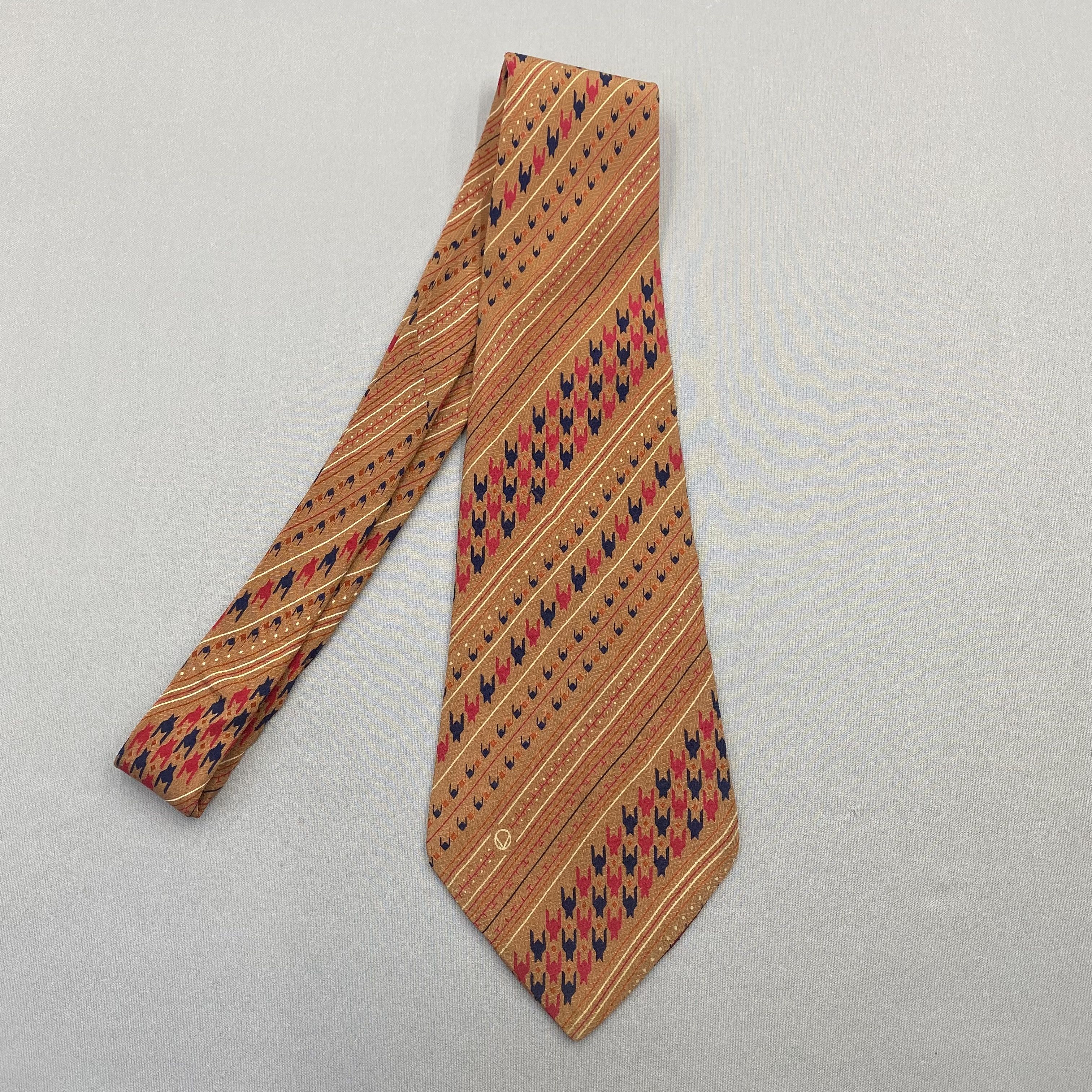Valentino Vintage Valentino SILK Necktie Cravate Pure Silk Neck Tie Size ONE SIZE - 4 Thumbnail