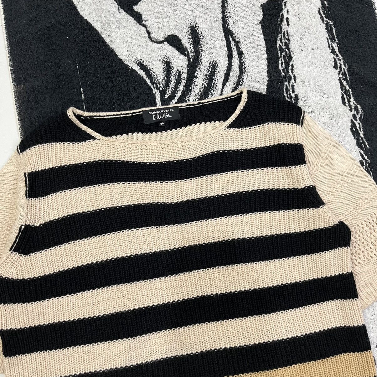 Designer × If Six Was Nine × Sonia Rykiel Sonia Rykiel Striped Knit Sweater LGB style Size XS / US 0-2 / IT 36-38 - 3 Thumbnail