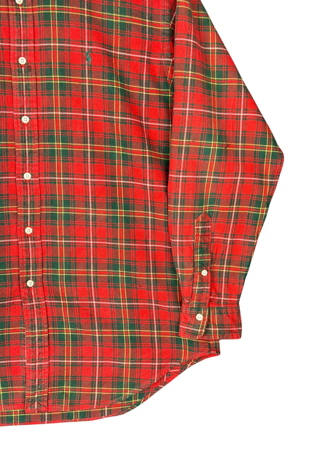 Polo Ralph Lauren Polo Ralph Lauren Red Tartan Plaid Shirt Classic Fit M Size US M / EU 48-50 / 2 - 10 Thumbnail