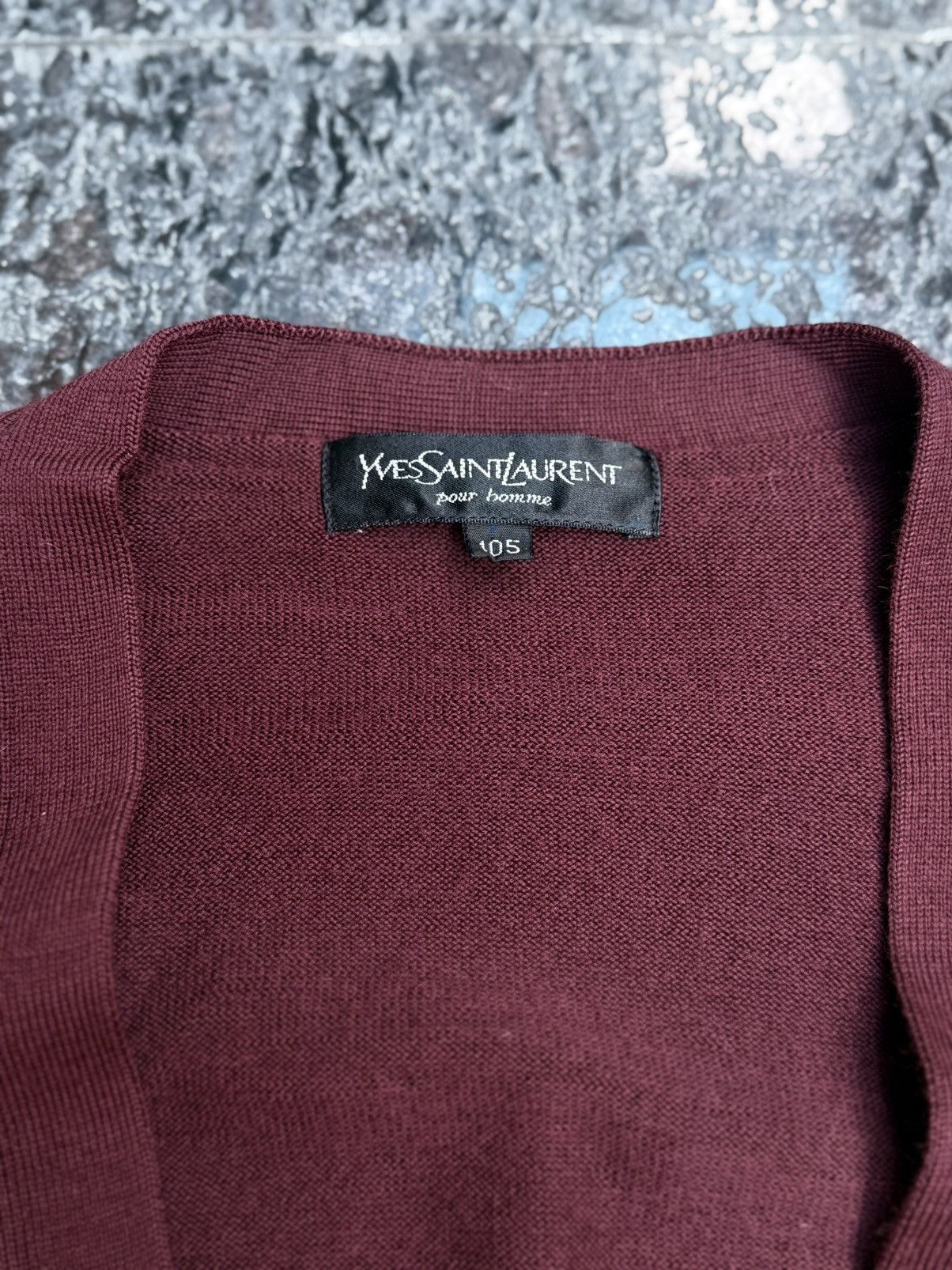 Yves Saint Laurent RARE VINTAGE YVES SAINT LAURENT CARDIGAN Size US L / EU 52-54 / 3 - 11 Thumbnail