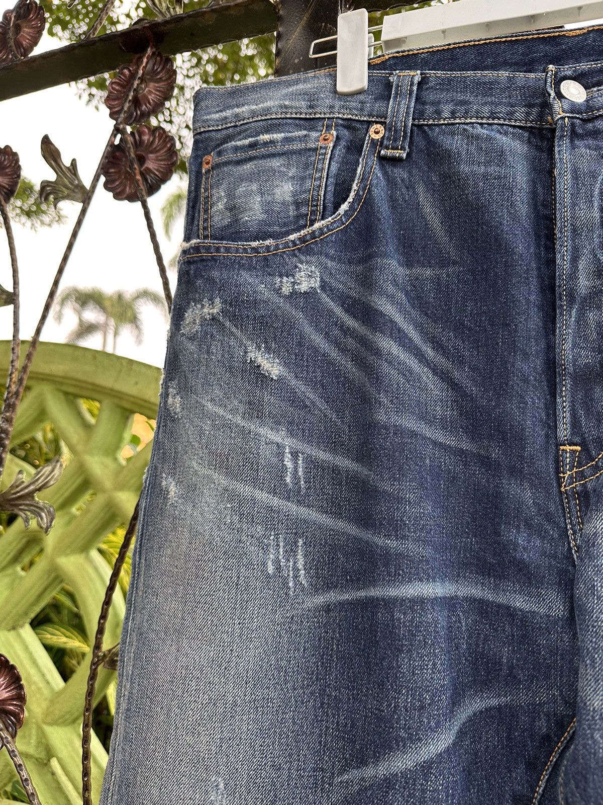 Levi's 💥Levis 501💥 Art Original Design Levis Five O one 💥 Size US 38 / EU 54 - 11 Thumbnail