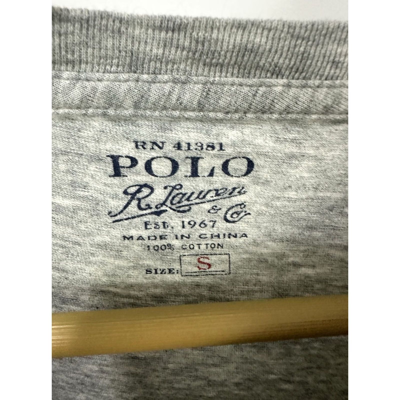Polo Ralph Lauren Polo Ralph Lauren RLYC Nautical Yacht Club Flag Thin T-Shirt Size S Gray Men Short Sleeve Shirt XS? Size US S / EU 44-46 / 1 - 3 Thumbnail