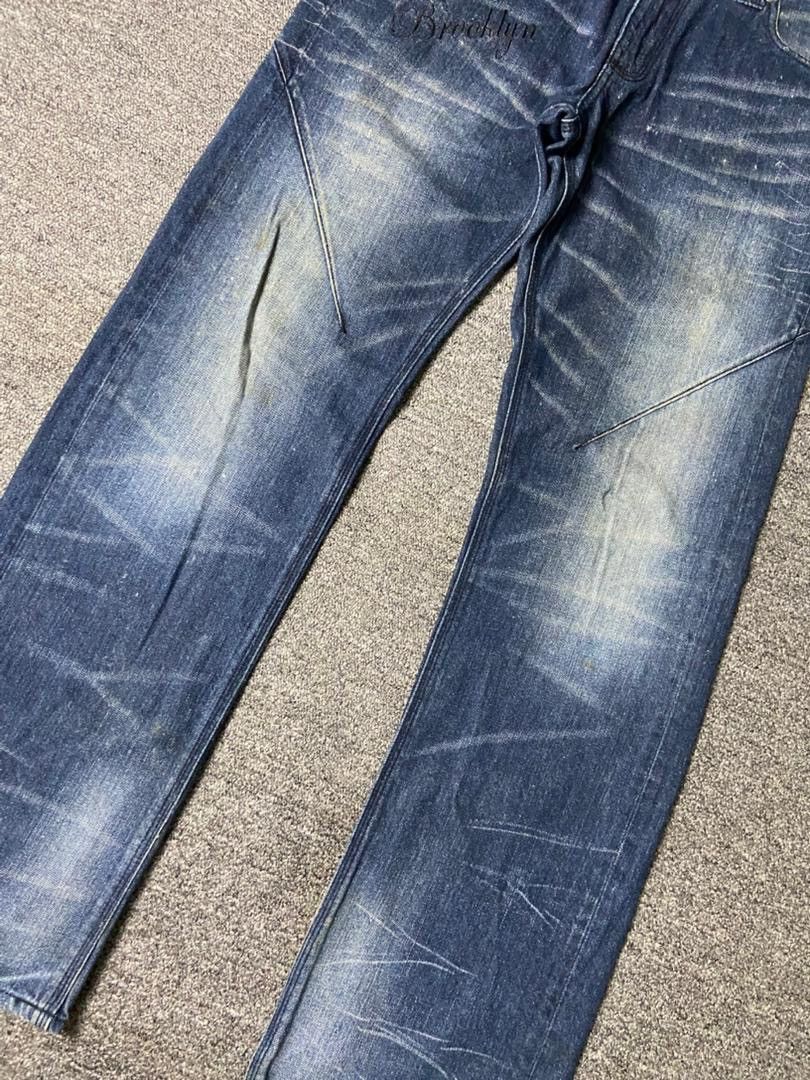 KARL KANI Distressed Denim Jeans (136)
