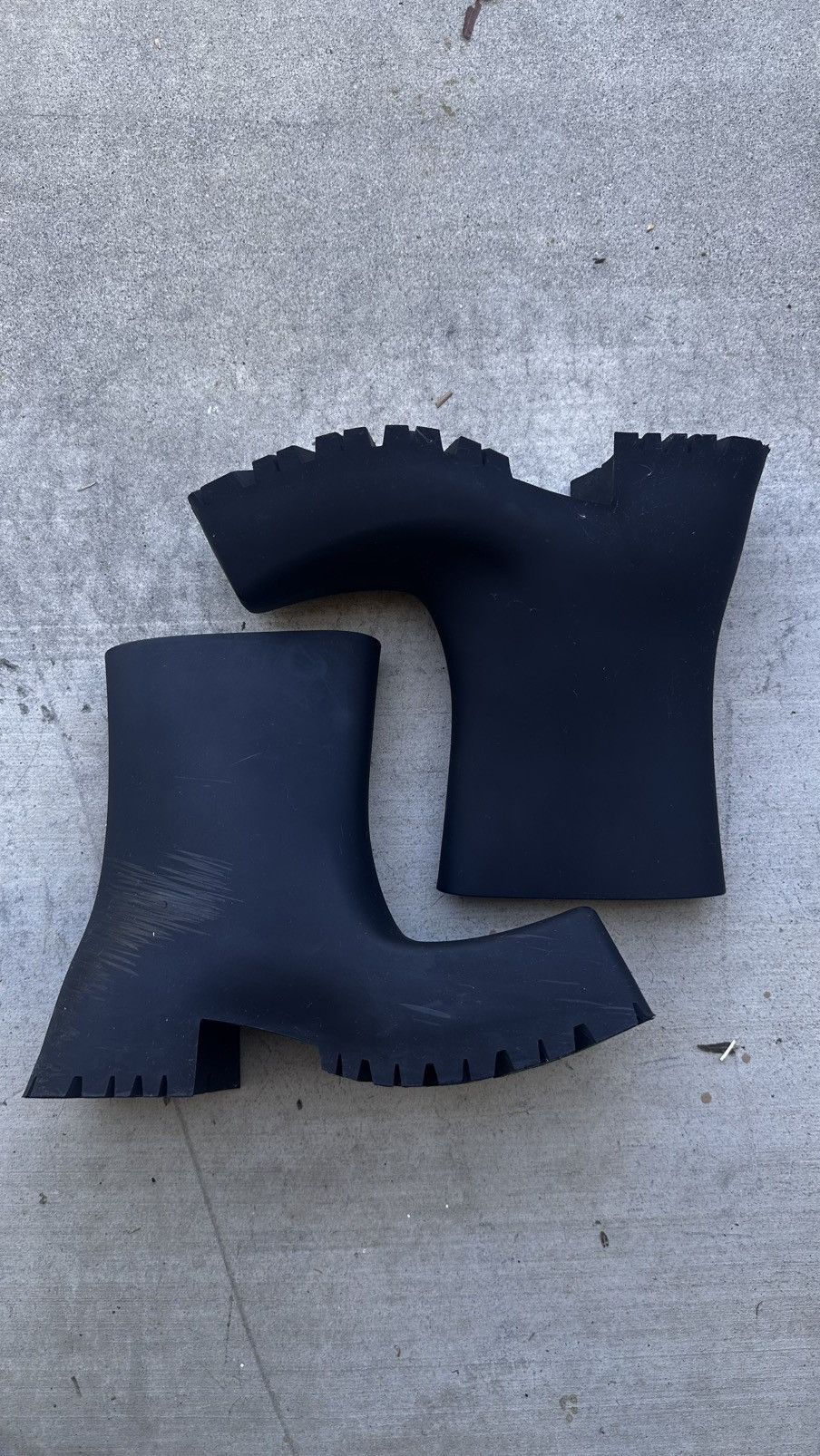 Balenciaga Black Balenciaga Trooper Boots | Grailed