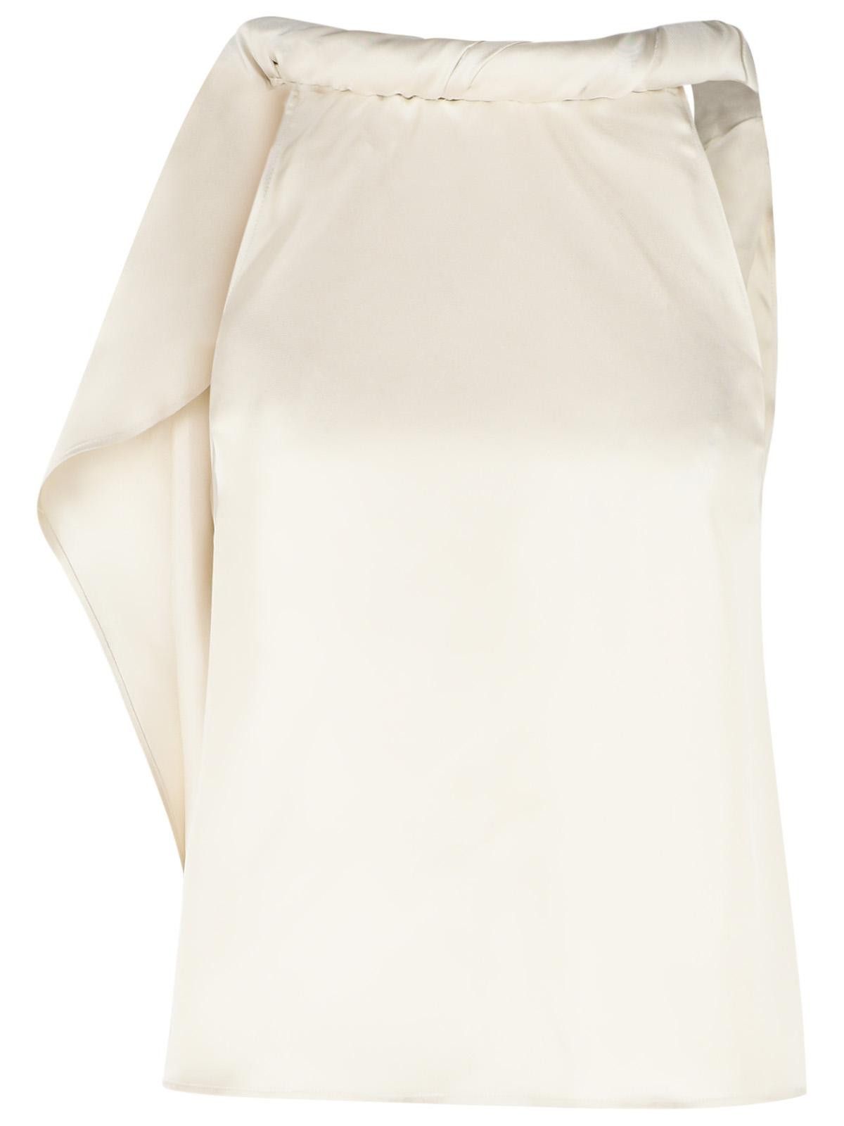 Loulou de Saison LOULOU DE SAISON 'Wilma' Ivory Silk Top Size M / US 6-8 / IT 42-44 - 1 Thumbnail