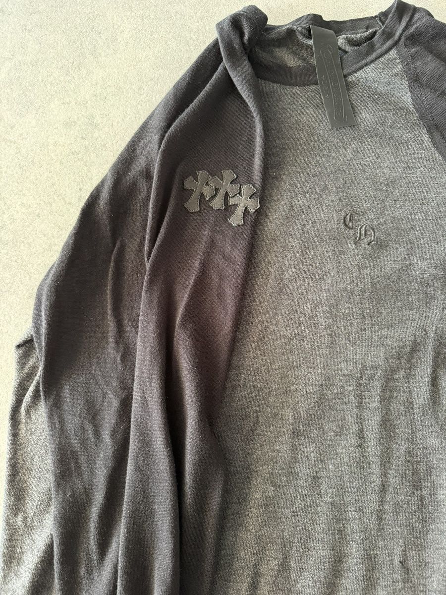 Three Cross long sleeve Chrome hearts shirt