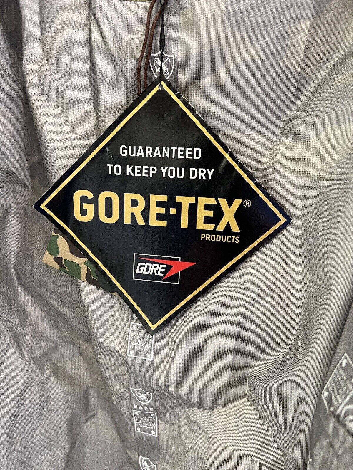 Bape Bape A Bathing Ape Gore-Tex Trench Coat Rain Jacket Camo M Size US M / EU 48-50 / 2 - 5 Thumbnail