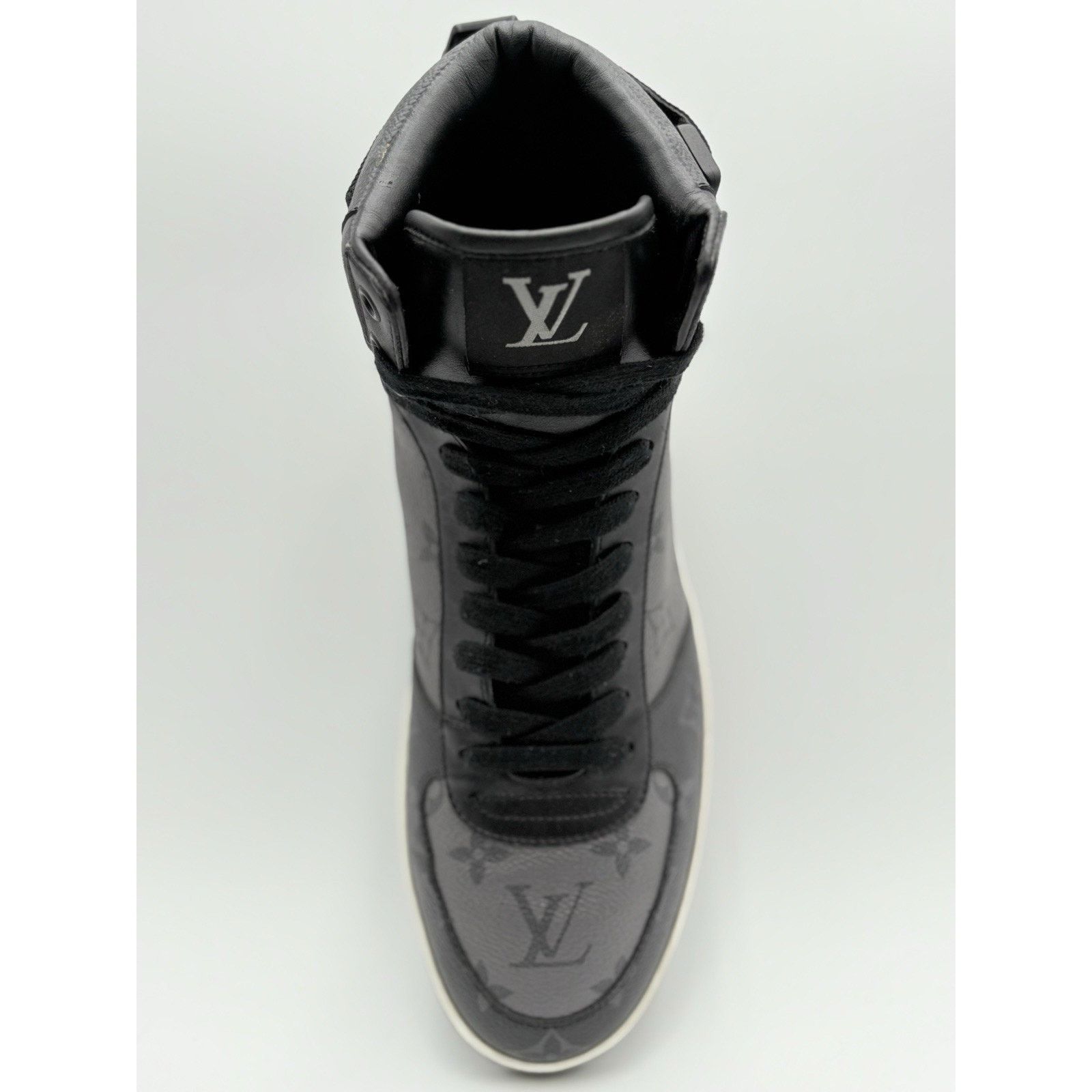 Louis Vuitton 8-8.5 US Louis Vuitton Eclipse Rivoli ' Black ' SUPER CLEAN! Size US 8 / EU 41 - 11 Thumbnail