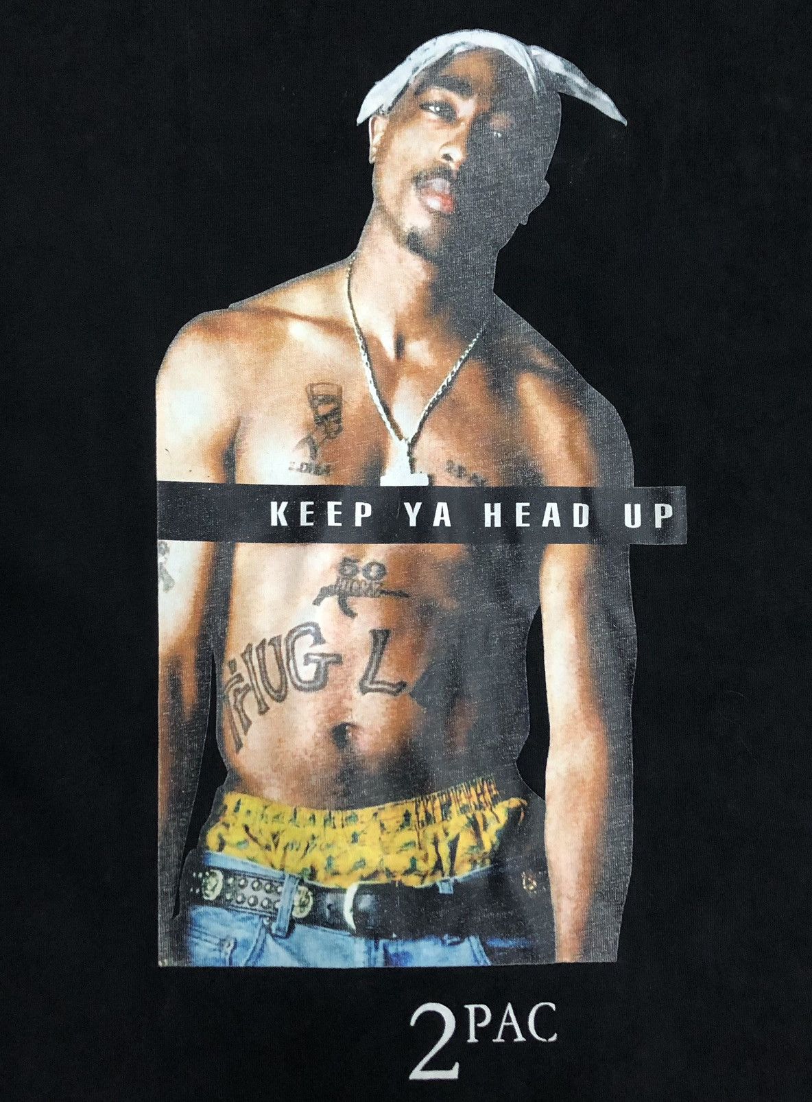 Rap Tees 2Pac Keep Ya Head Up T-Shirt Size US S / EU 44-46 / 1 - 3 Thumbnail
