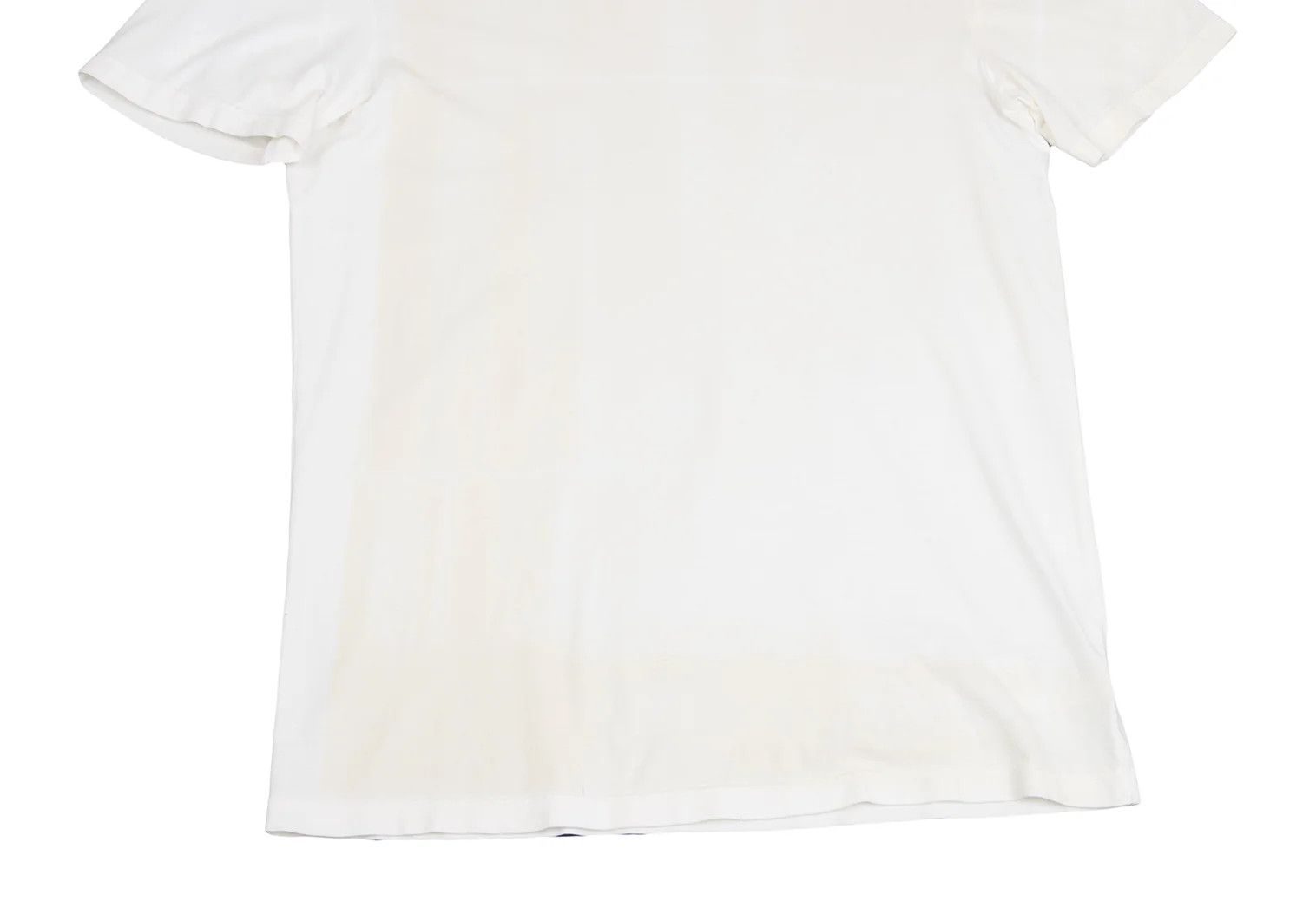 Maison Margiela Transfer Print T-Shirt in White Cream Size 44 Size US S / EU 44-46 / 1 - 7 Thumbnail