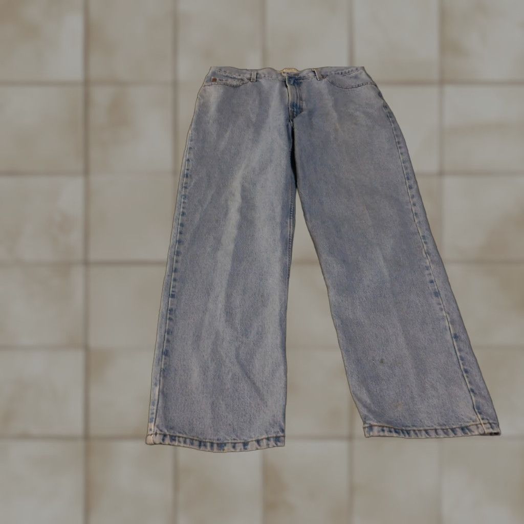 Levi's VINTAGE Levi's 550 Jeans Mens 34x30 Blue Relaxed Fit Medium Wash Denim Pants 100% Cotton Size US 34 / EU 50 - 1 Thumbnail