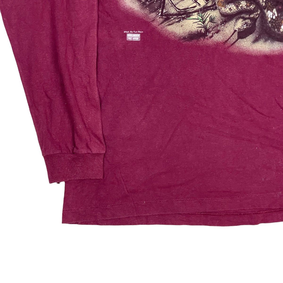 Harley Davidson VTG Harley Davidson Side Winder Desert Snake Tee Size US M / EU 48-50 / 2 - 12 Thumbnail