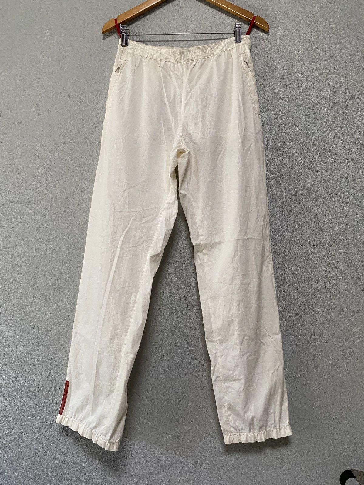 Prada Prada sports trackpants zipper rubber tags Size US 28 / EU 44 - 4 Thumbnail