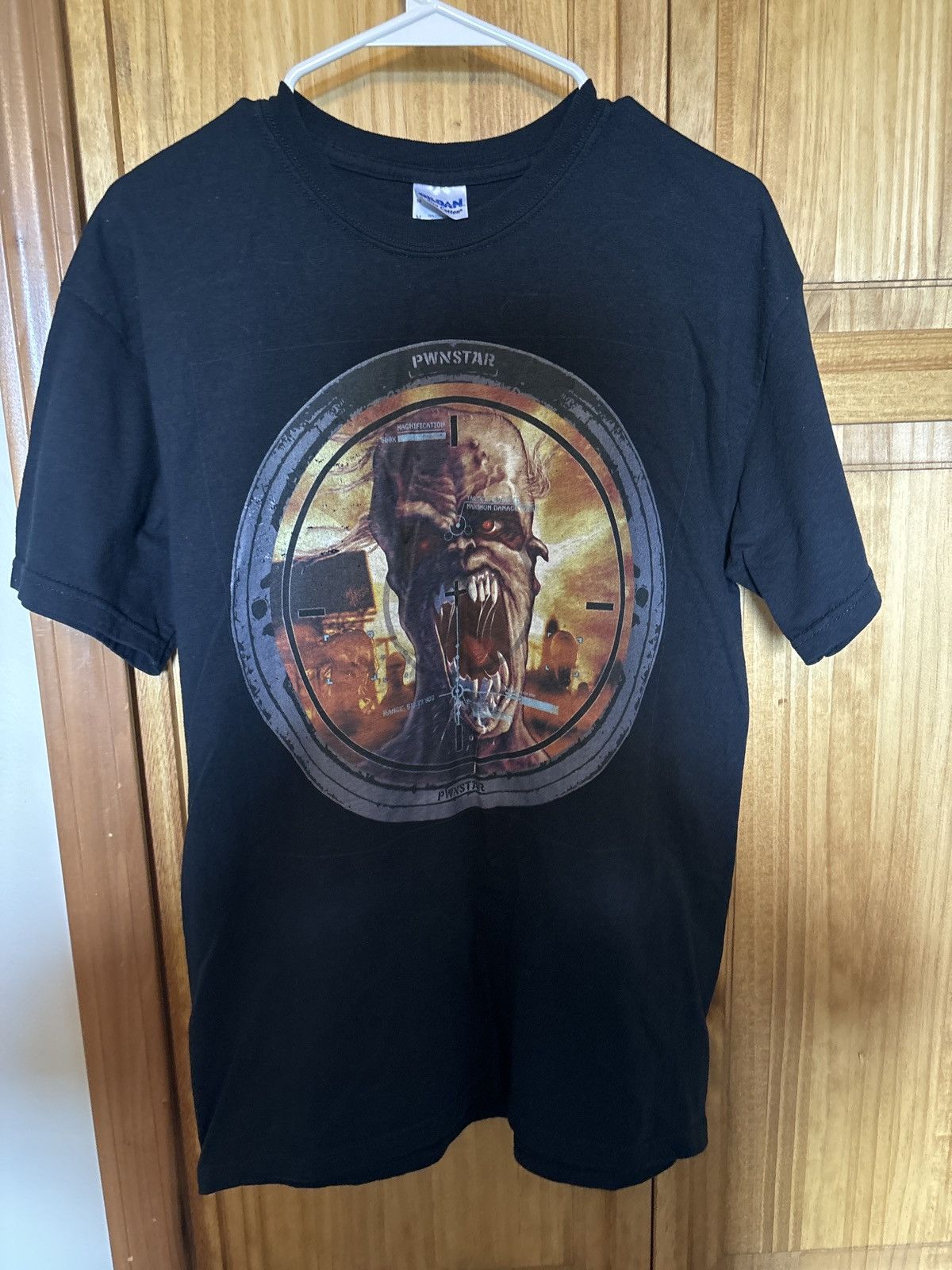 Gildan Gildan Pwnstar T shirt Size US M / EU 48-50 / 2 - 1 Thumbnail