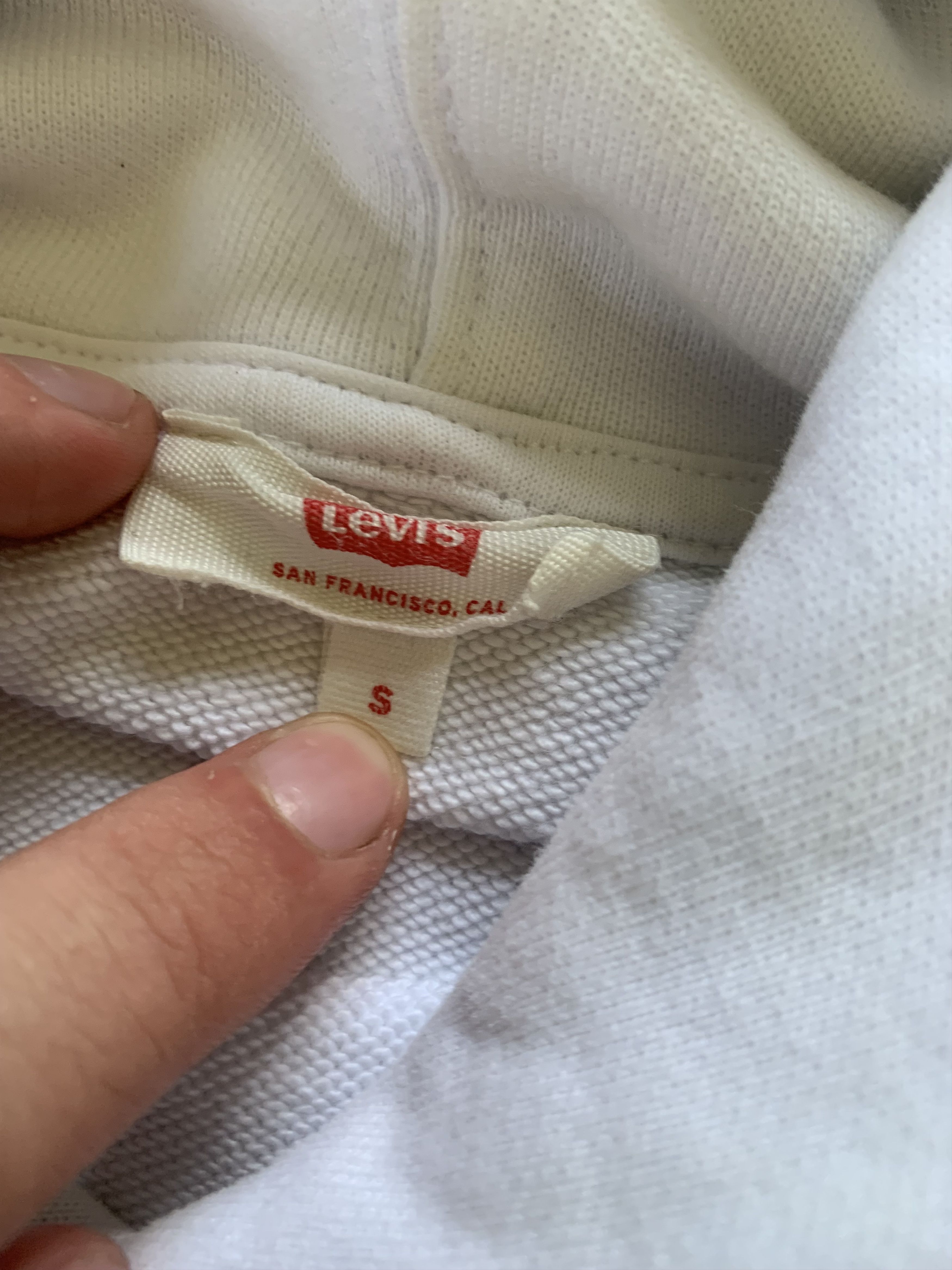 Levi's Levi's White Hoodie Multicolor Printed Logo Size US S / EU 44-46 / 1 - 6 Thumbnail