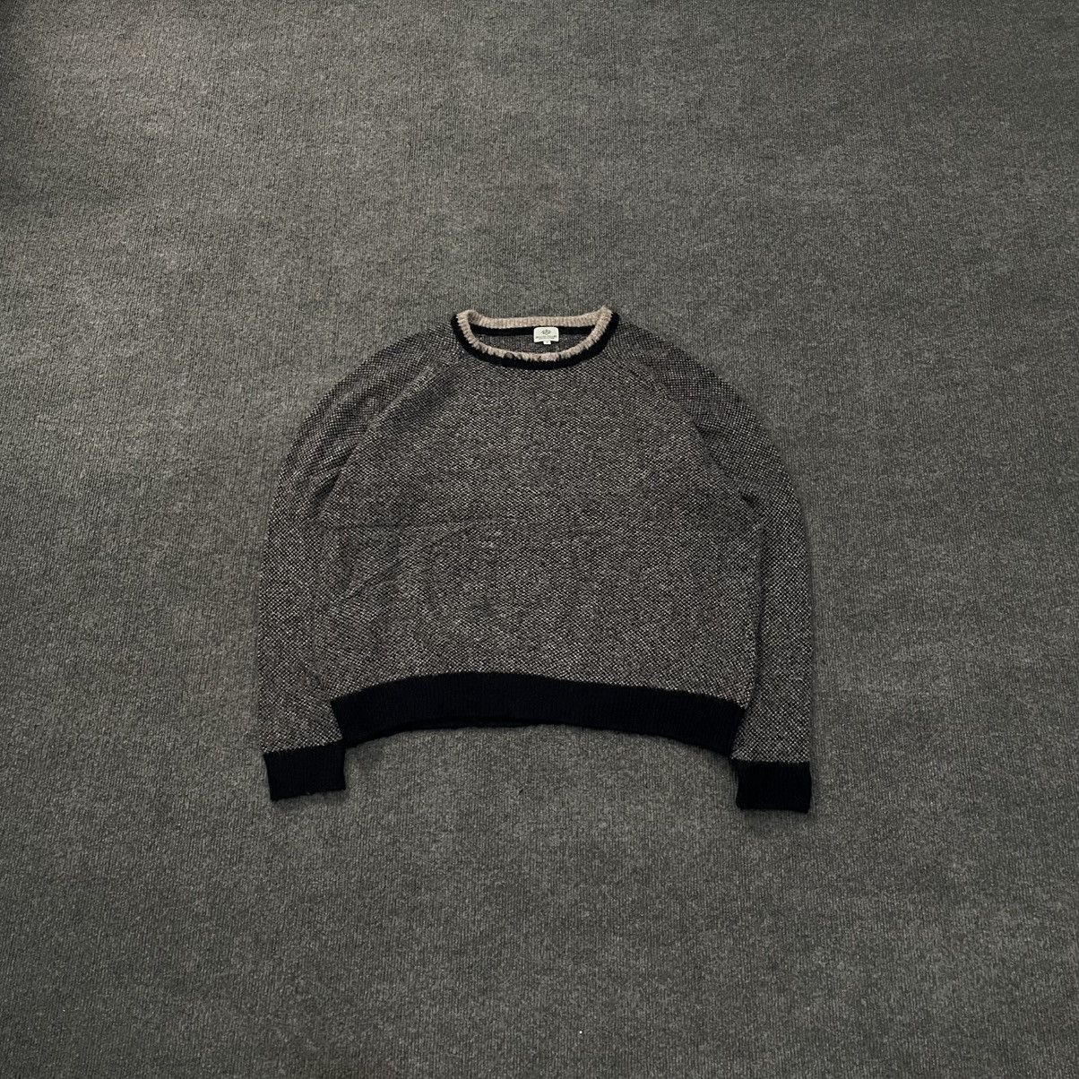 Beams Plus Beams Heart Fish Scale Pattern Sweater Knitwear Size US M / EU 48-50 / 2 - 1 Thumbnail
