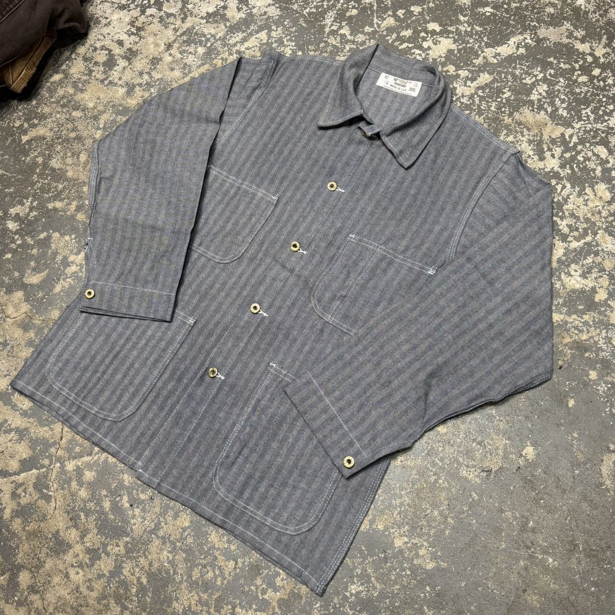 Universal Overall Chicago True Vintage Stone Cutter Universal Overall Chicago Sanforiz Size US M / EU 48-50 / 2 - 2 Thumbnail