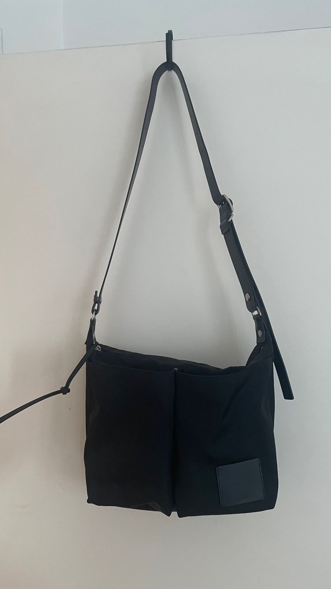 Jil Sander Jil Sander Pilot Bag crossbody shoulder bag black unisex Size ONE SIZE - 1 Thumbnail
