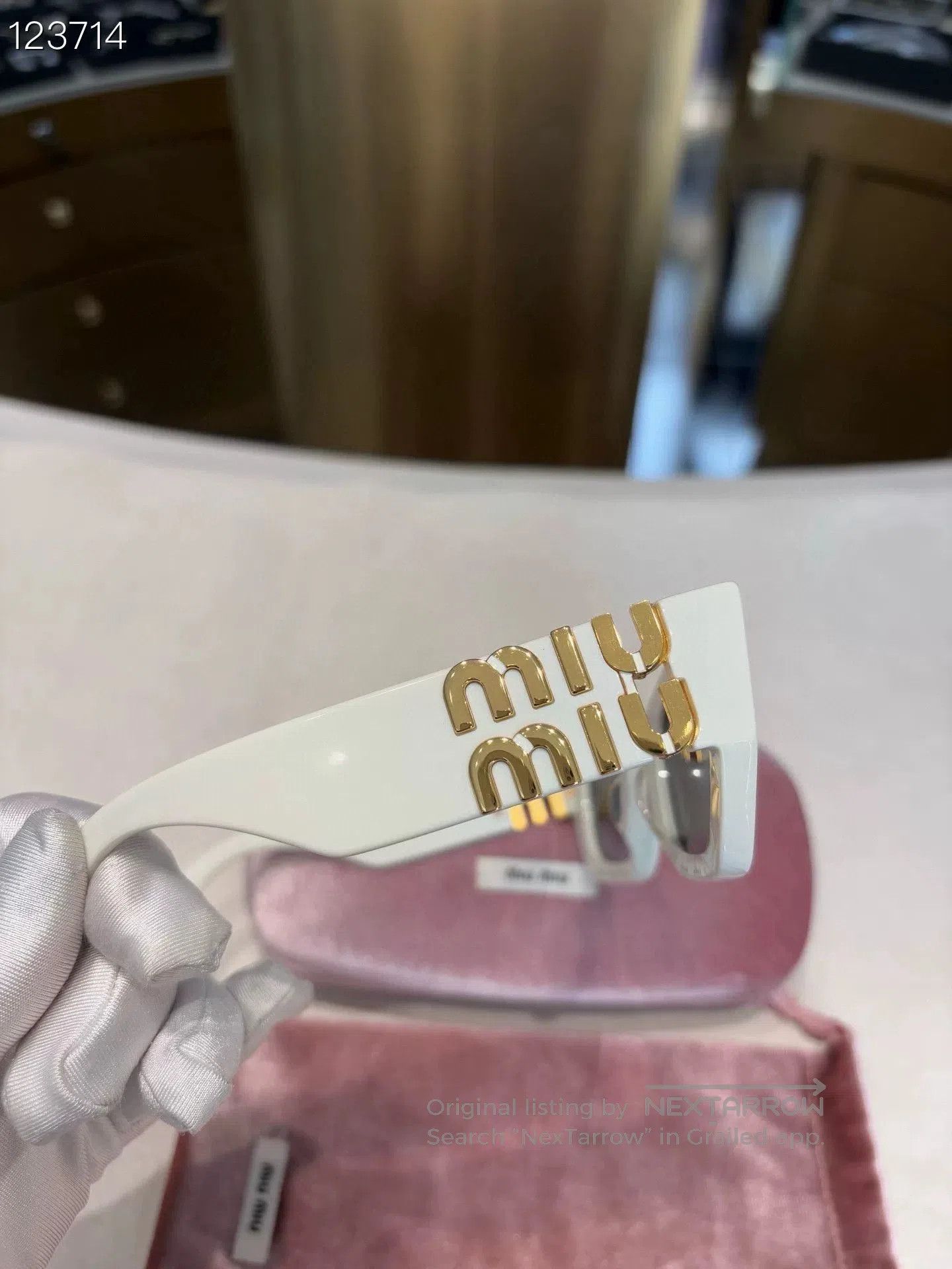 Miu Miu Miu Miu Cat. Size ONE SIZE - 3 Thumbnail