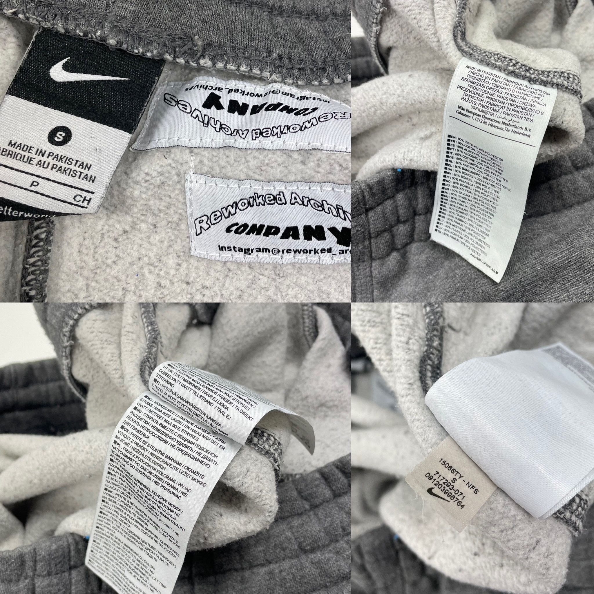 Nike Archive custom Nike reworked skeleton pants Size US 32 / EU 48 - 4 Thumbnail