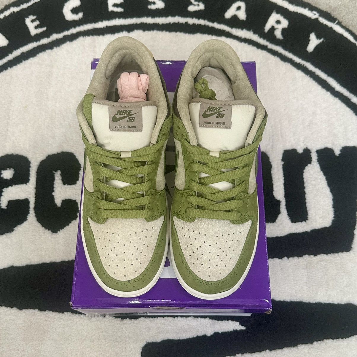 Nike Nike SB Dunk Low Pro Yuto Horigame ‘Matcha’ Size US 10 / EU 43 - 8 Thumbnail