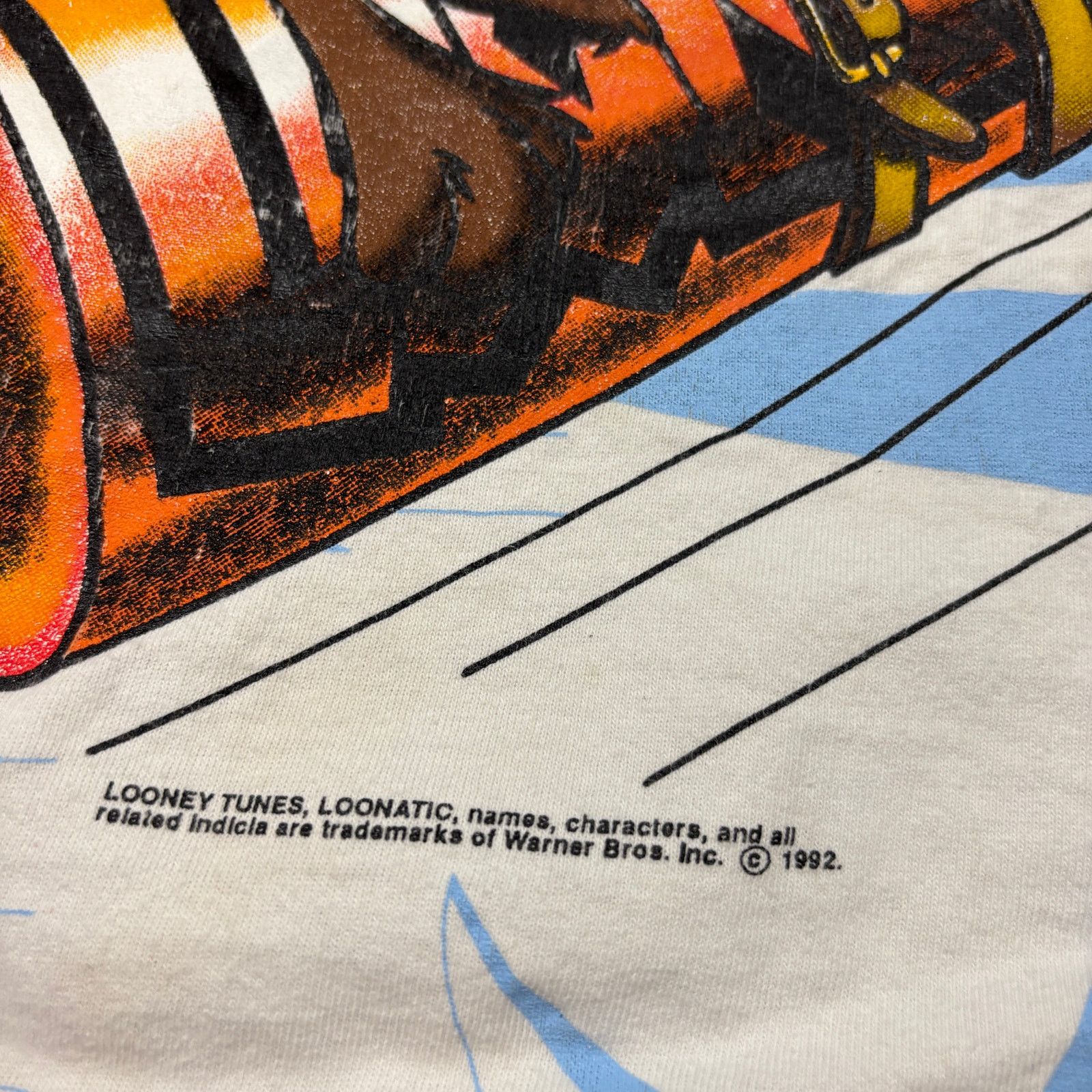 Vintage × Warner Bros Rare VTG 90s Looney Tunes Wile E Coyote AOP Shirt Men's XL Size US XL / EU 56 / 4 - 3 Thumbnail