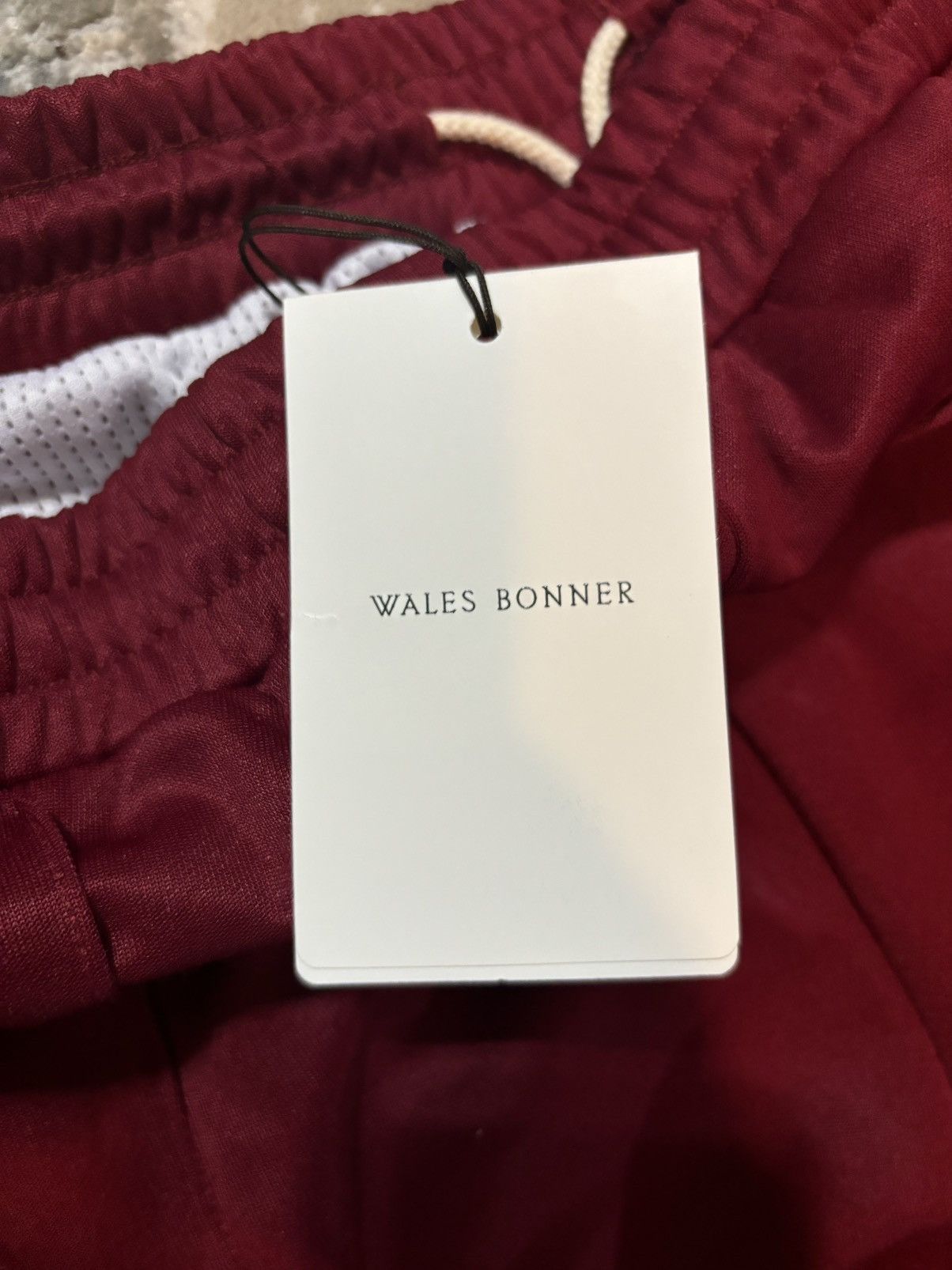 Wales Bonner Wales bonner Adidas burgundy Essence track pants Size US 32 / EU 48 - 3 Thumbnail