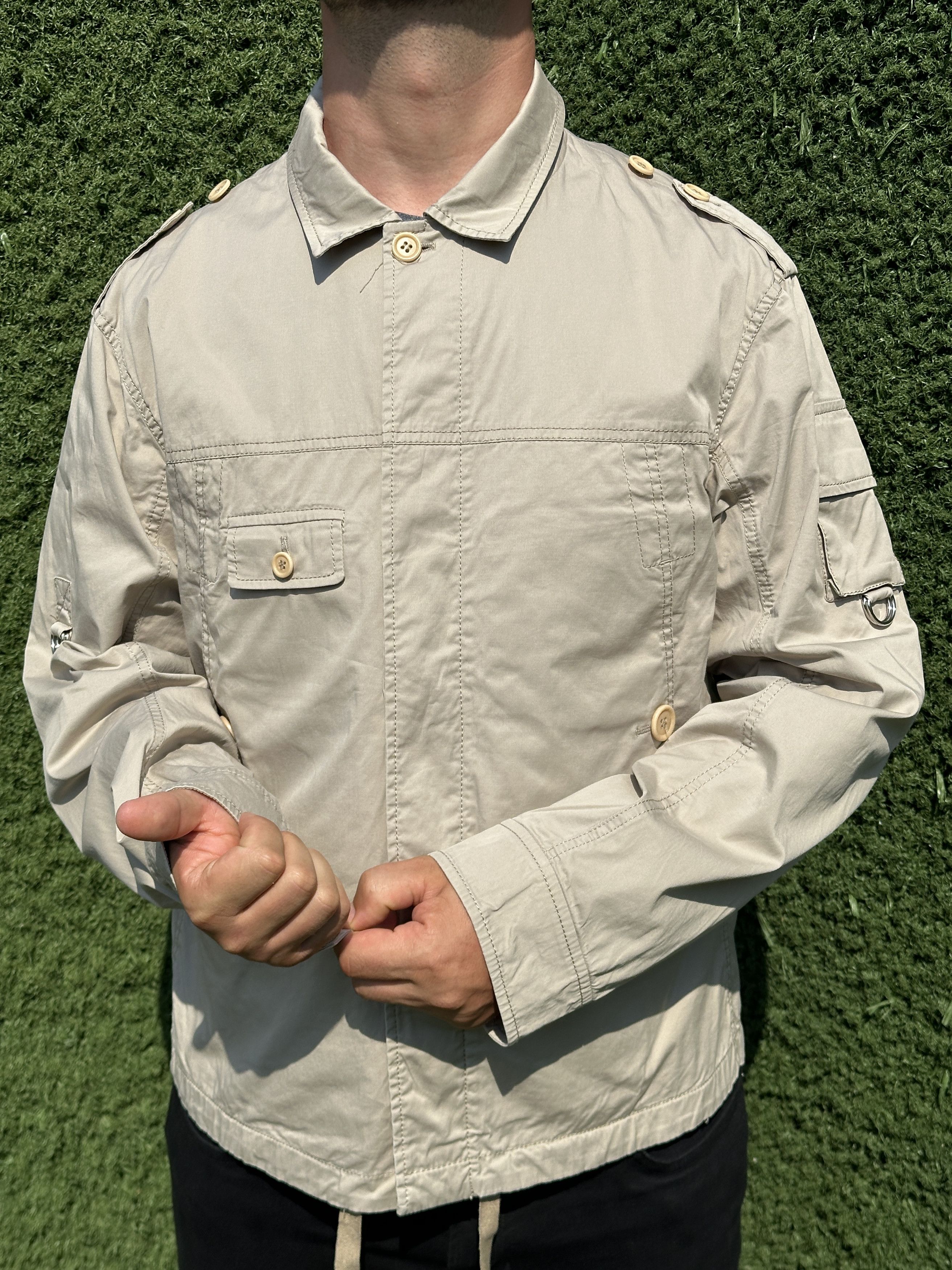 Prada Prada Milano Sgb 618 Mat ckk Bomber Light Jacket Siz 50 M L Size US M / EU 48-50 / 2 - 4 Thumbnail