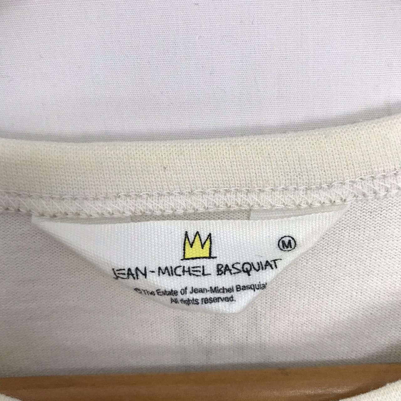Vintage Vintage JEAN-MICHEL BASQUIAT Who Is This Man? Big Logo Spell Size US M / EU 48-50 / 2 - 4 Thumbnail