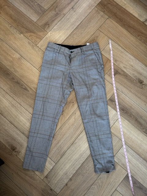Zara Checkered/plaid pants Size US 32 / EU 48 - 1 Thumbnail