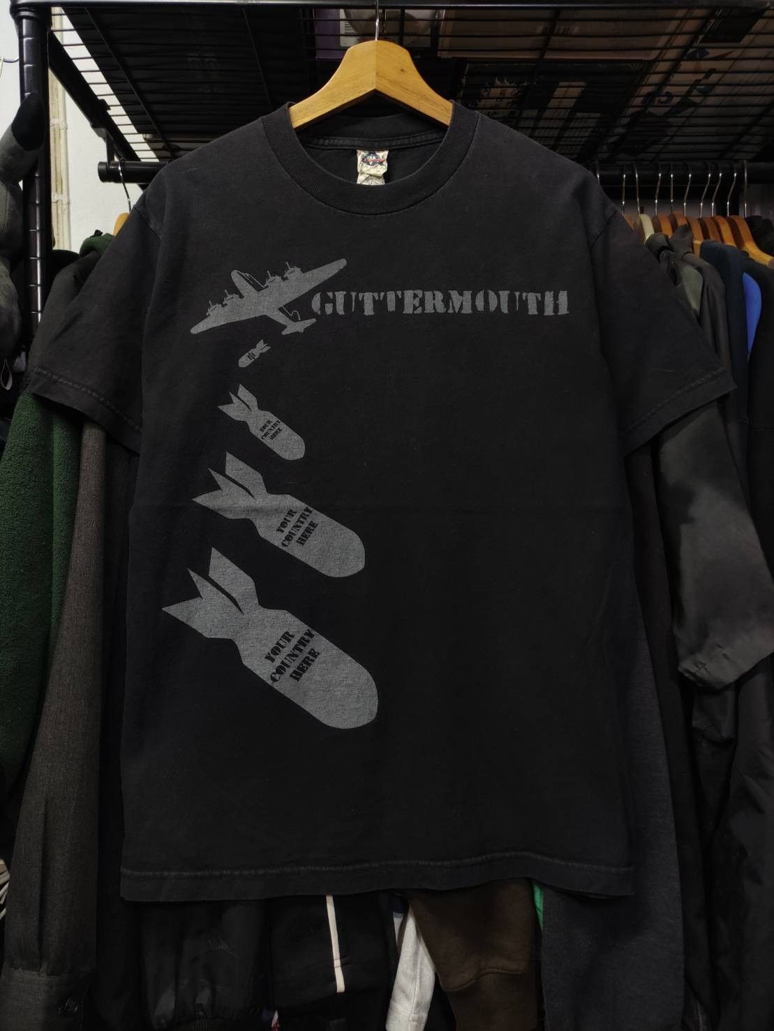 Band Tees Vtg 00's Guttermouth " Bombs " Band Promo T-shirt Size US M / EU 48-50 / 2 - 2 Thumbnail