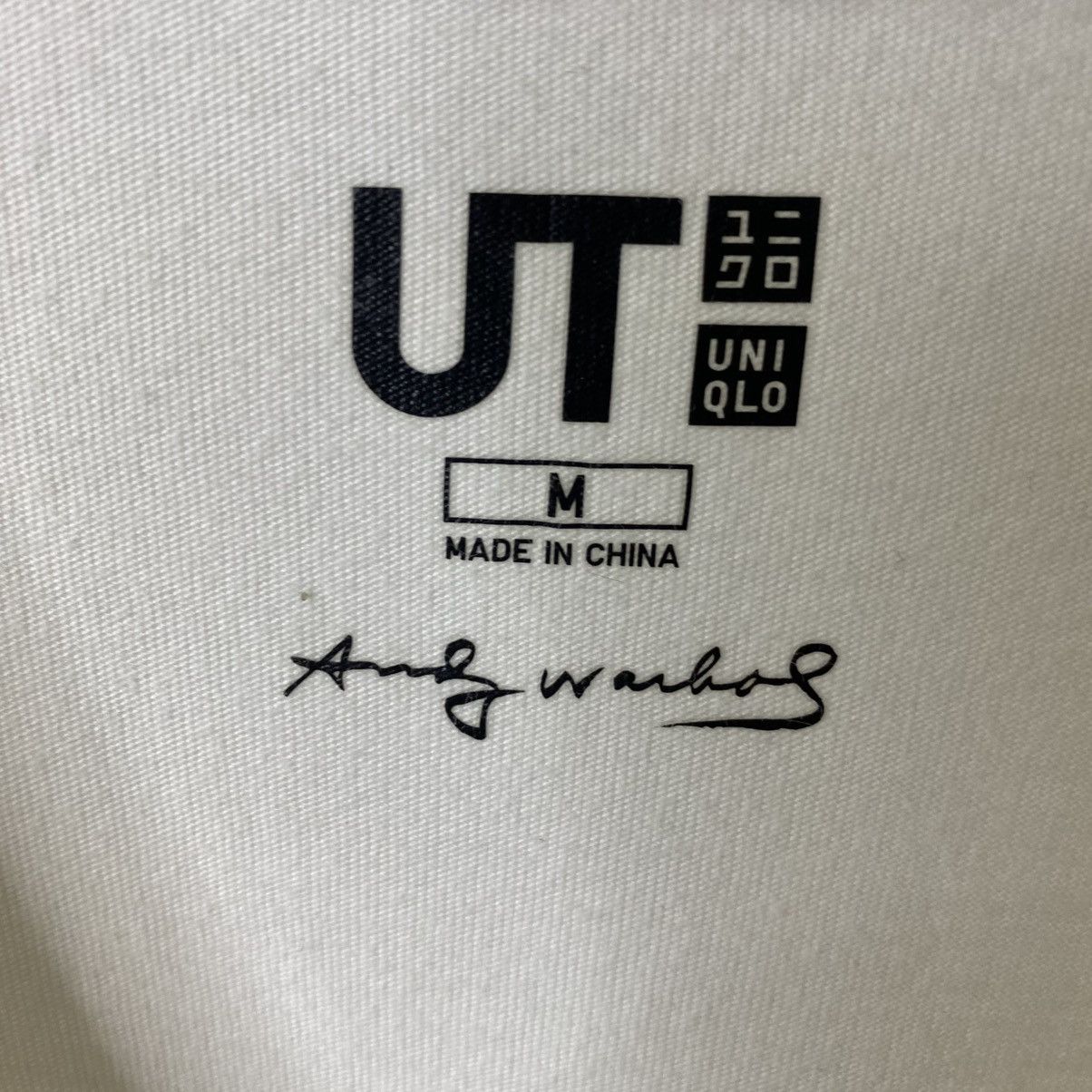 Andy Warhol Andy Warhol Artwork x Uniqlo UT Collaboration T Shirt Size US L / EU 52-54 / 3 - 5 Thumbnail