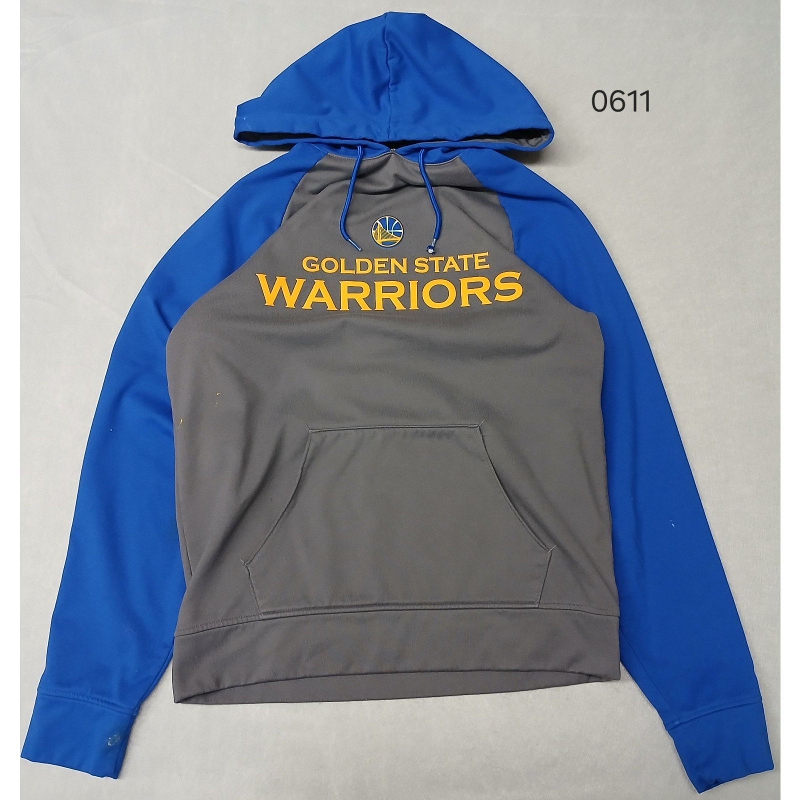 Adidas Adidas (Small) NBA Golden State Warriors Pullover Hoodie Size US S / EU 44-46 / 1 - 1 Thumbnail