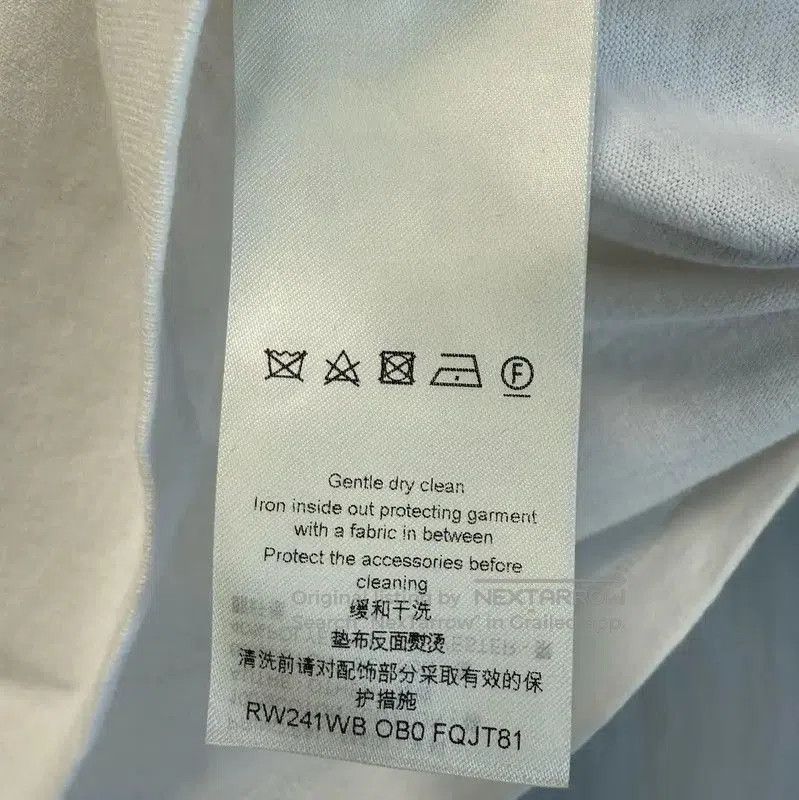 Louis Vuitton Louis Vuitton Women's White Cotton T. Size XS / US 0-2 / IT 36-38 - 5 Thumbnail