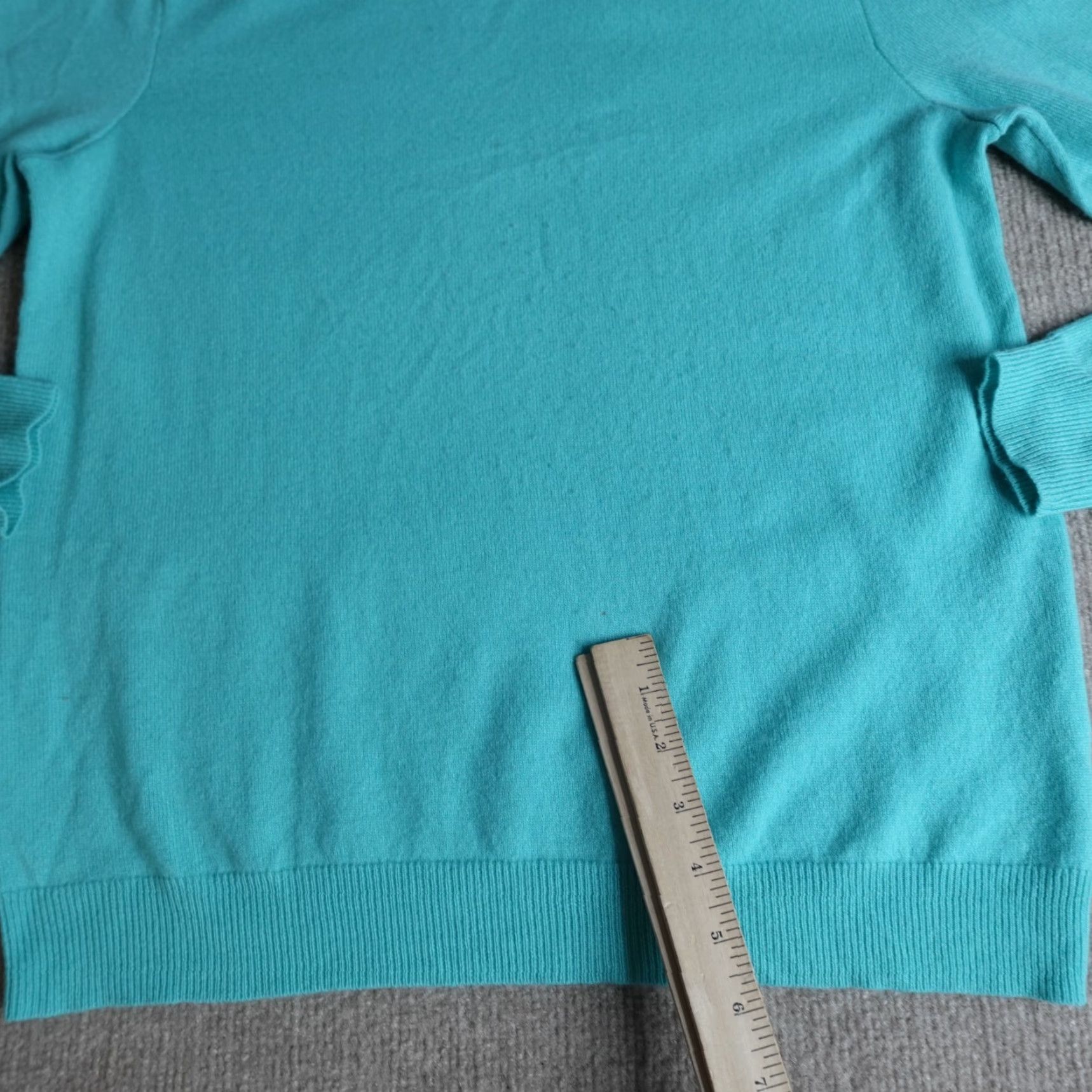 Ralph Lauren Ralph Lauren Sweater Womens XL Blue Solid Cashmere Wool Pullover Knit Long Sleeve Casual Winter Spring Fall Mens? Women? Size XL / US 12-14 / IT 48-50 - 6 Thumbnail